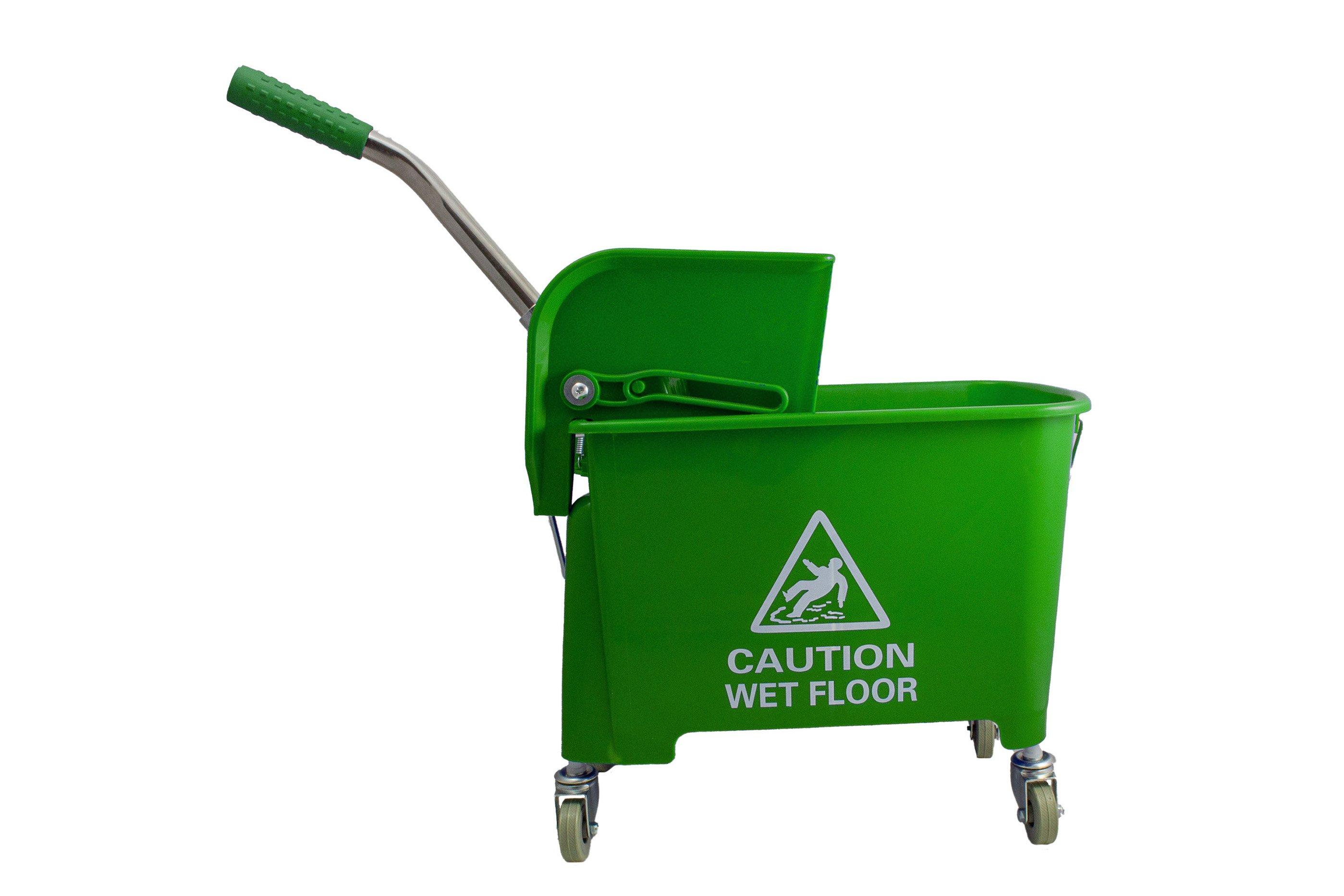 Green Rapid Bucket & Wringer 17ltr