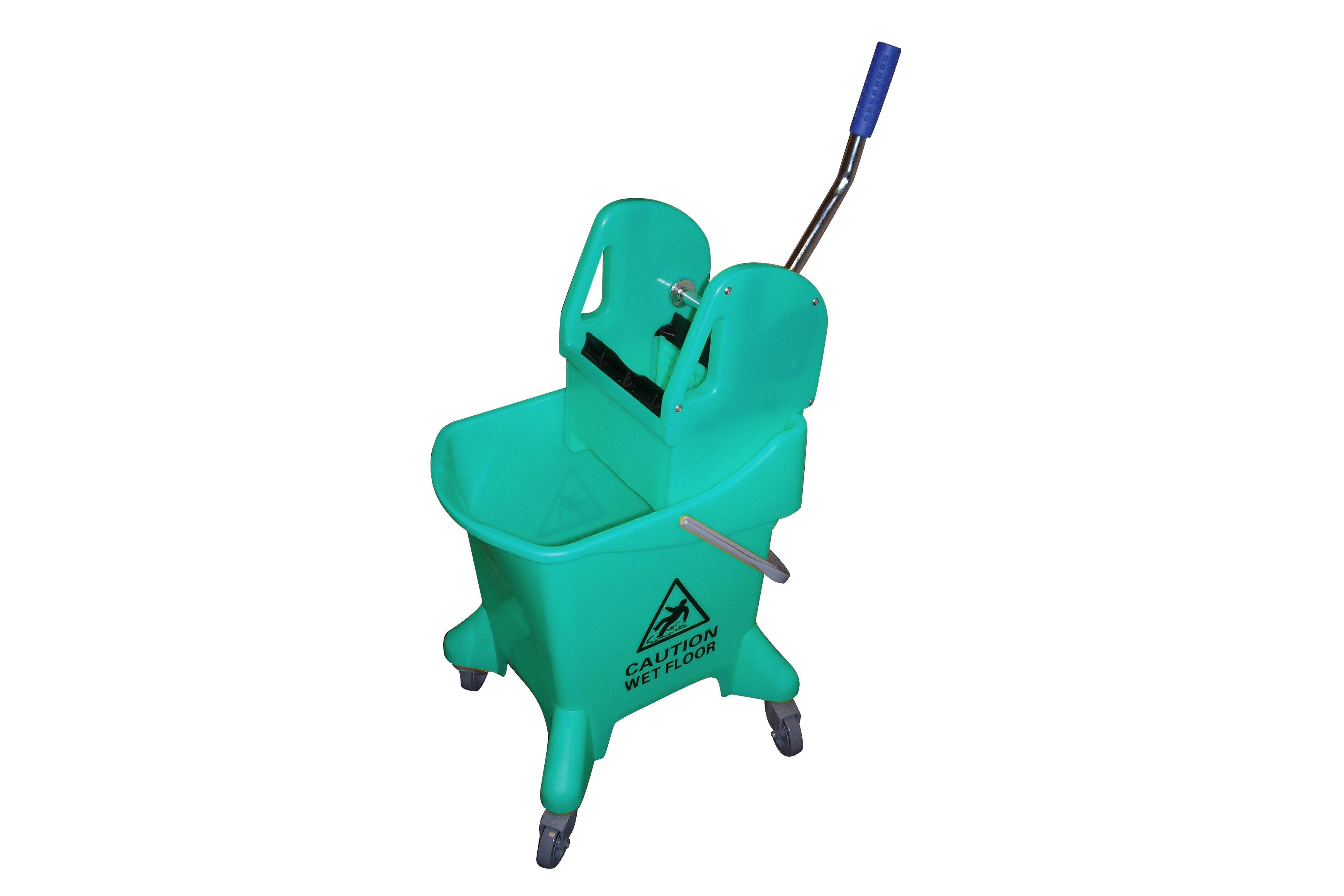 Green Bucket & Gear Press Wringer 25ltr