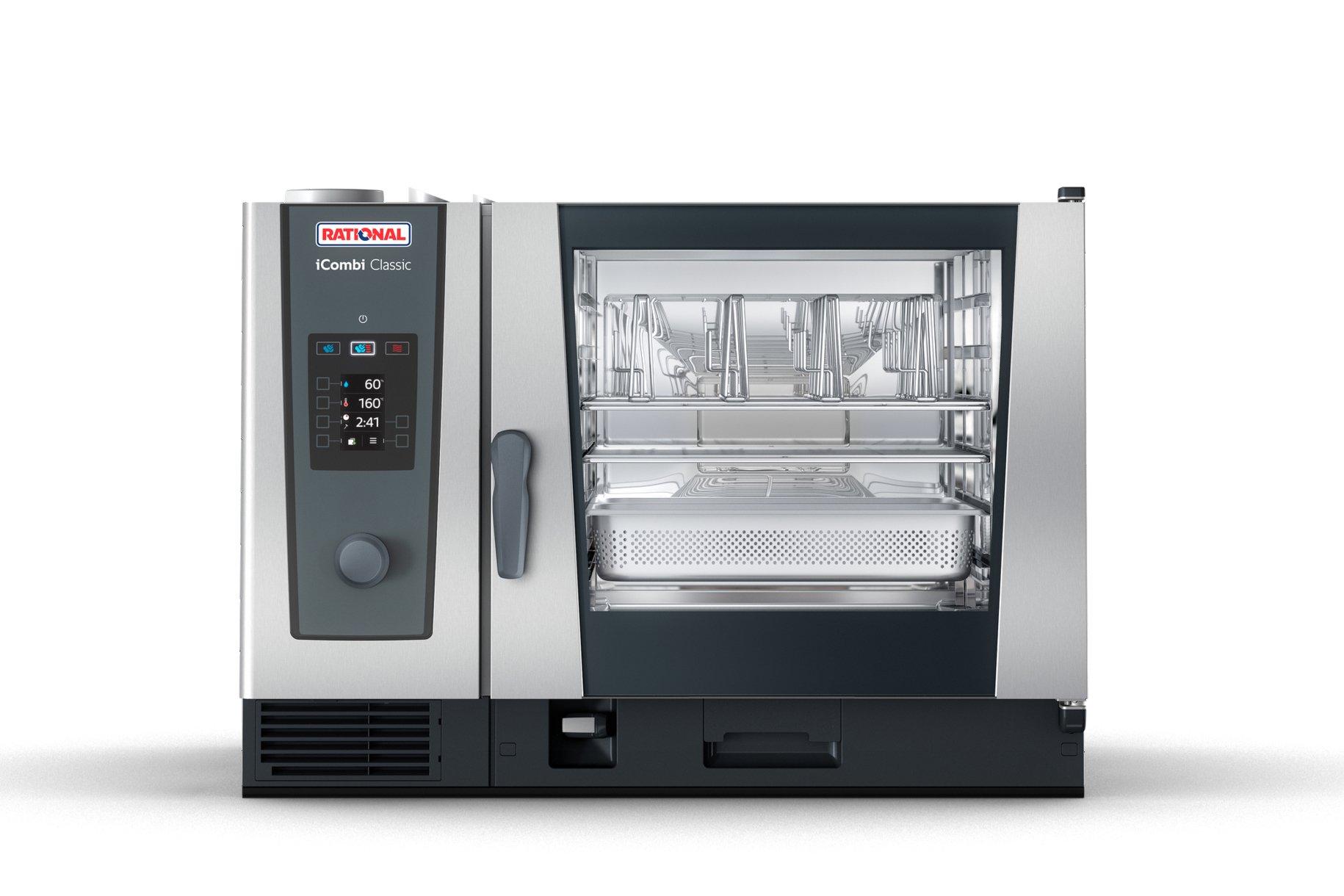 Rational iCombi Classic 6-2/1 Six Grid Gas Combination Oven