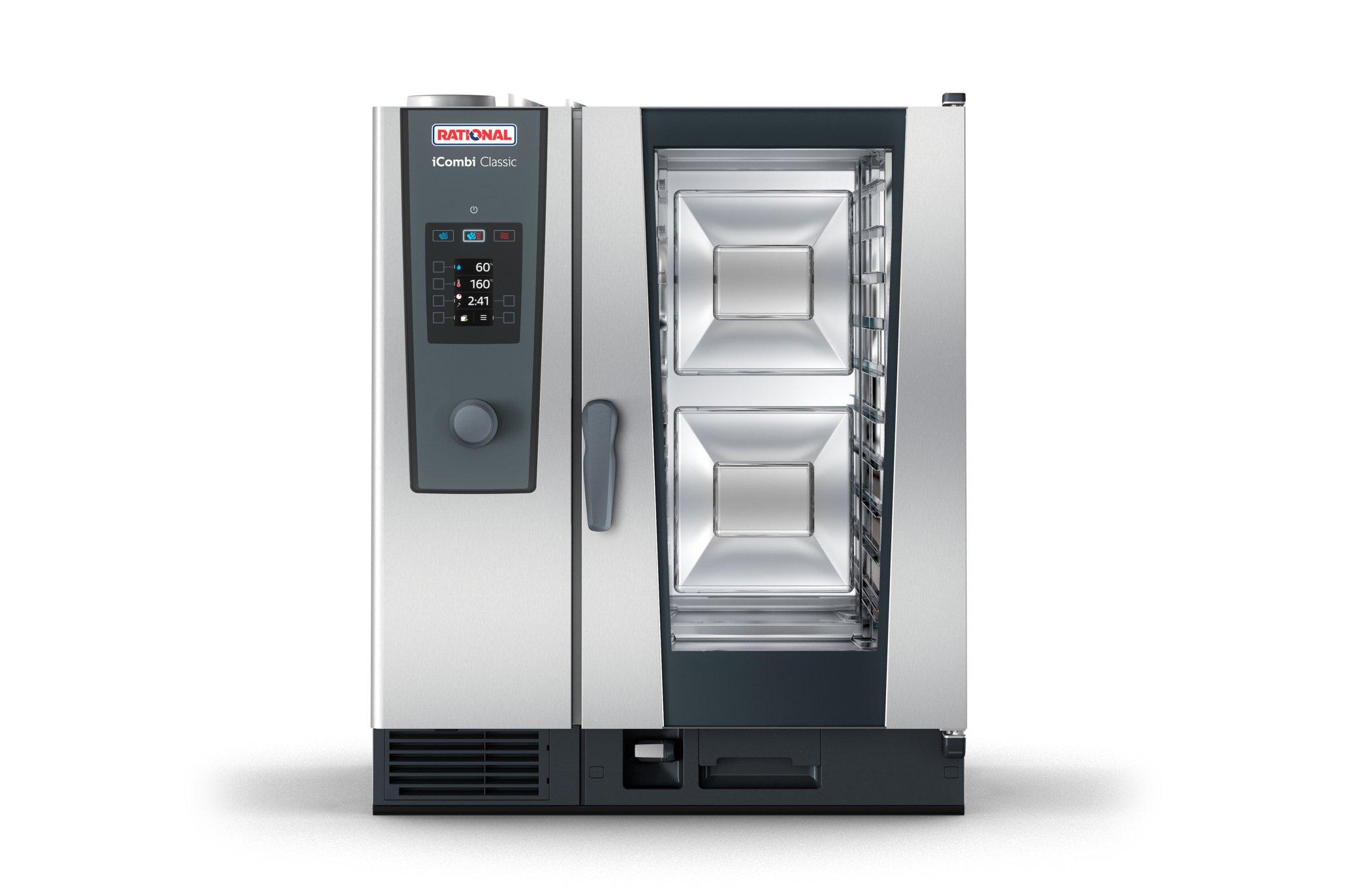 Rational iCombi Classic 10-1/1 Ten Grid Gas Combination Oven