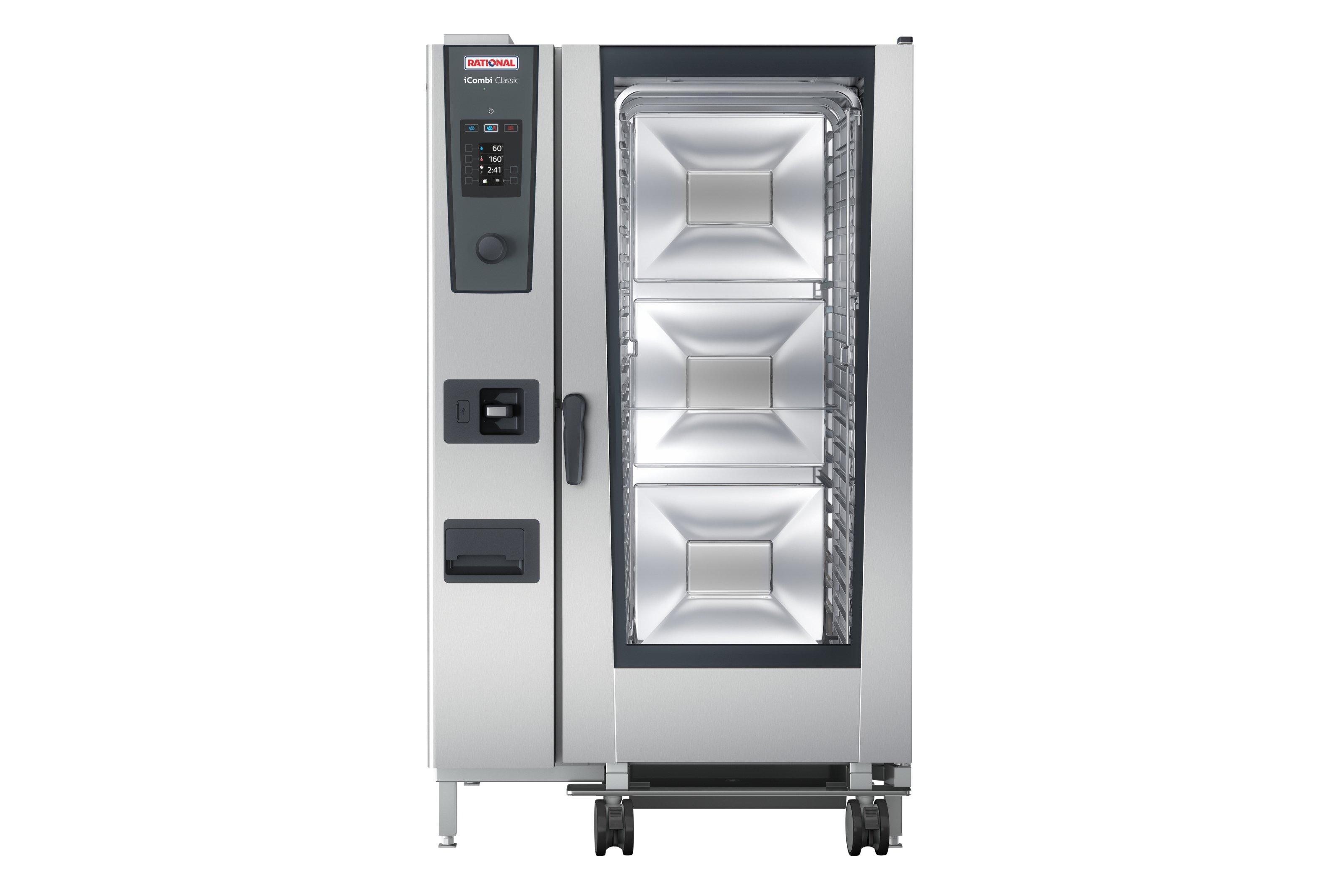 Rational iCombi Classic 20-2/1 Twenty Grid Electric Combination Oven