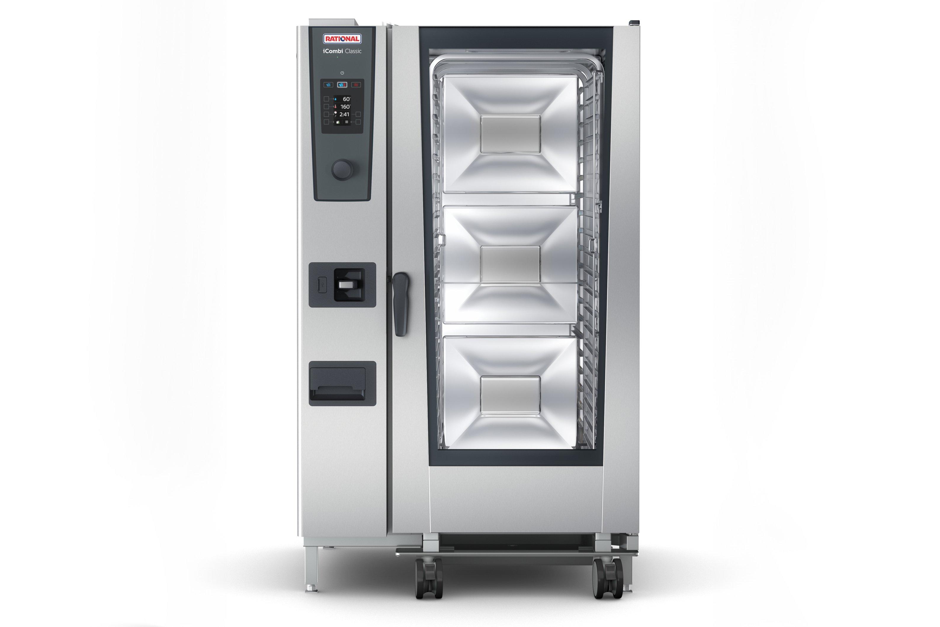 Rational iCombi Classic 20-2/1 Twenty Grid Gas Combination Oven