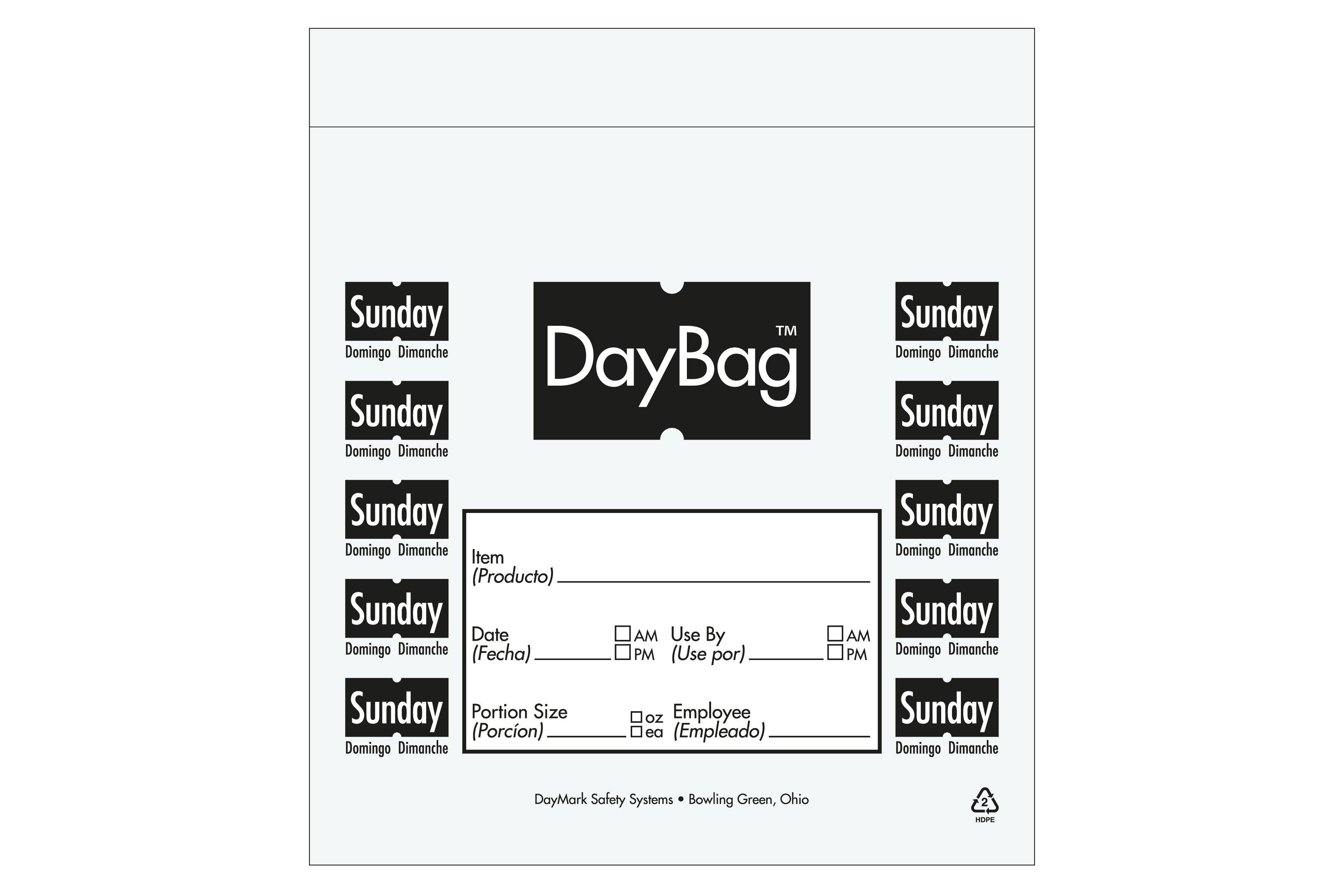 Orange Portion Bag Sunday