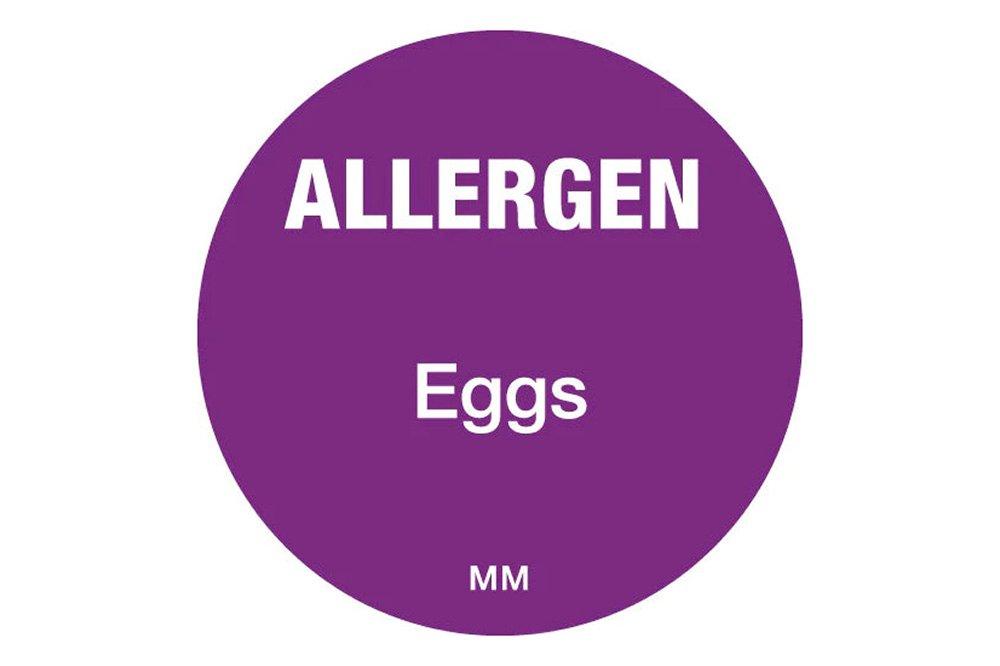 Allergen Label for Eggs