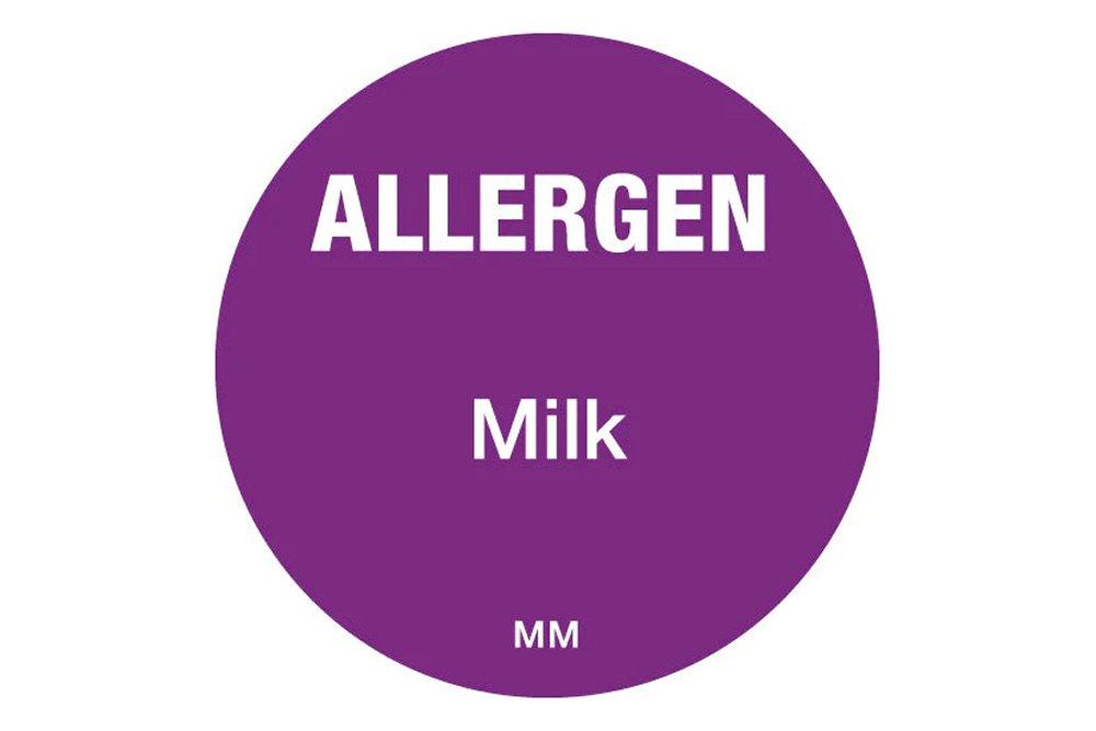 Allergen Label for Milk