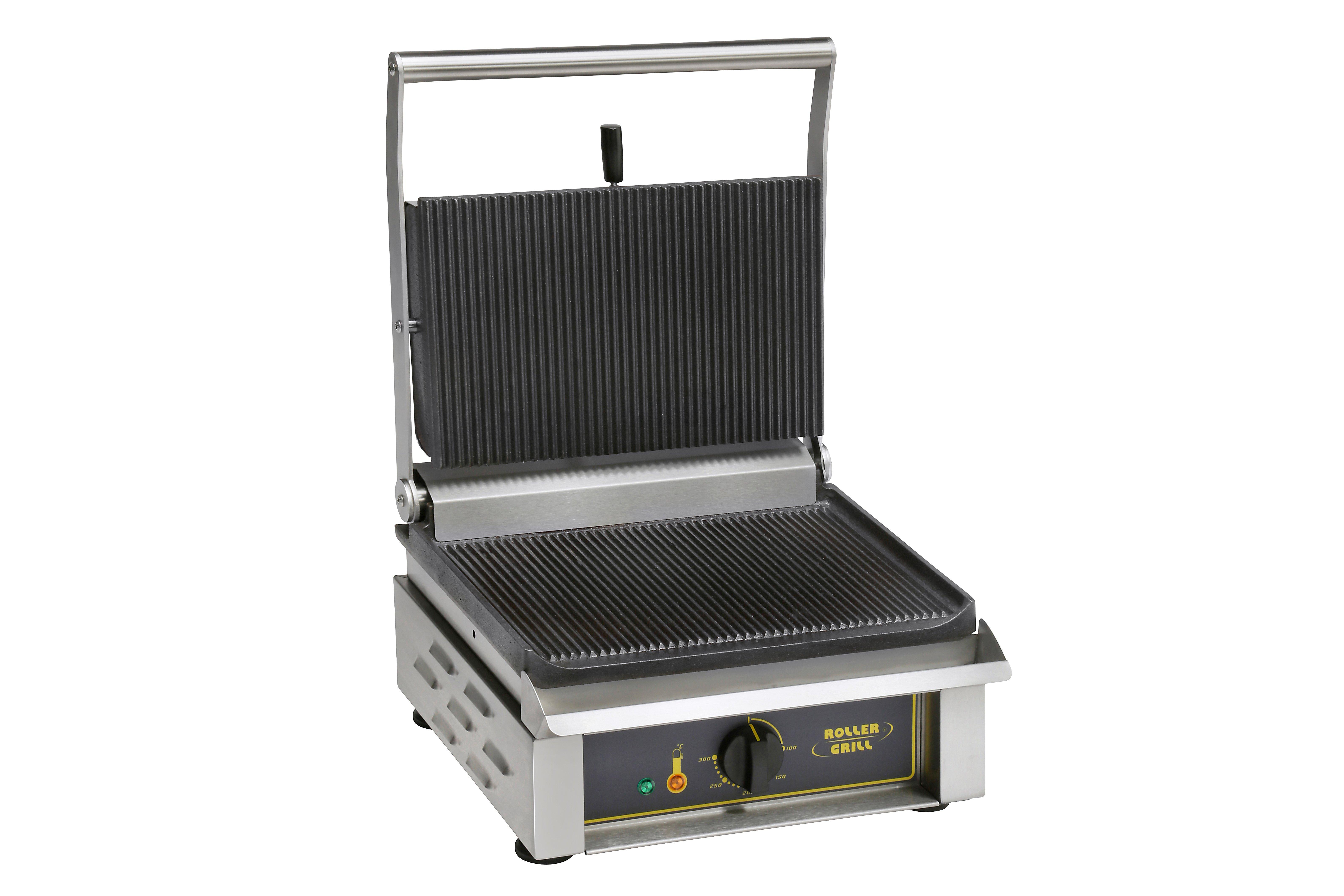 Roller Grill Panini R Large Single Contact Grill Cast Iron