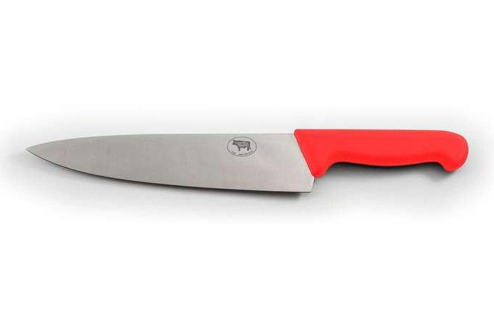 Staniforth Red Cooks Knife 25.4cm