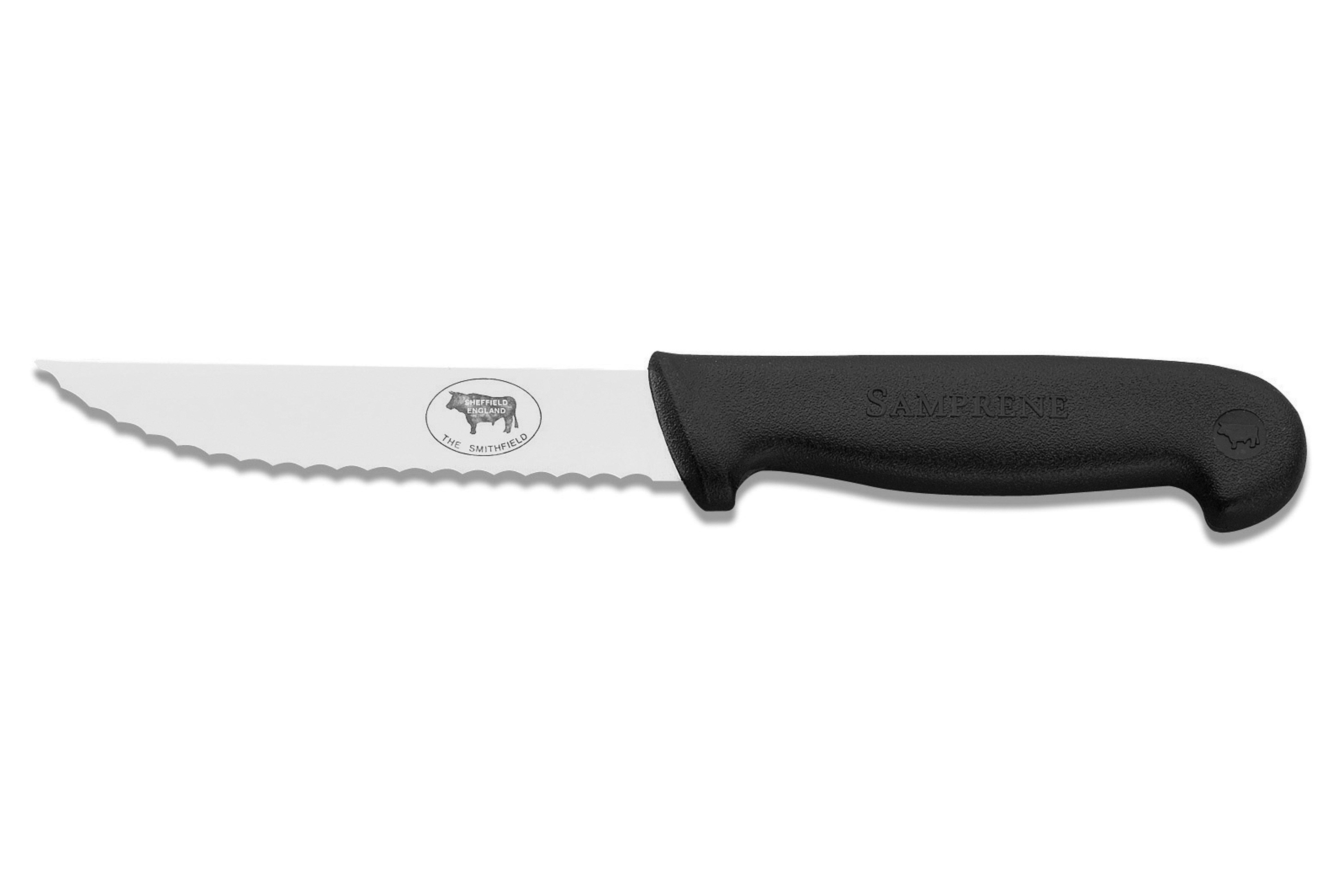 Staniforth Black Vegetable Serrated Knife
