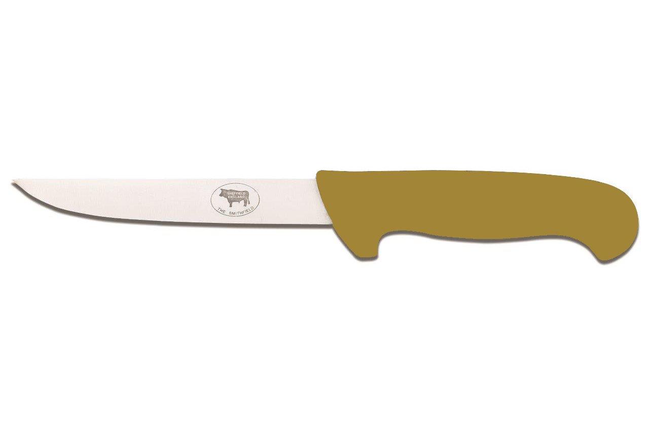 Staniforth Brown Broad Blade Boning Knife 15cm