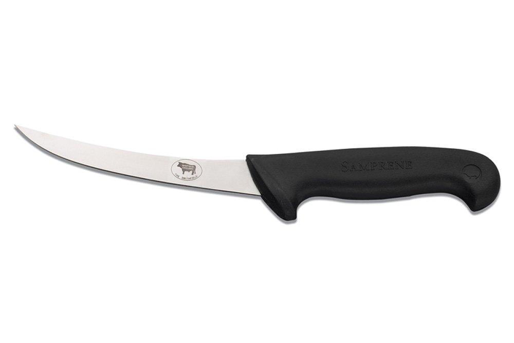 Staniforth Red Flexible Curved Boning Knife