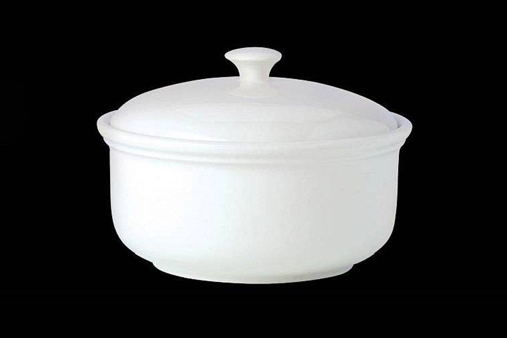 Steelite Simplicity White Casserole Dish