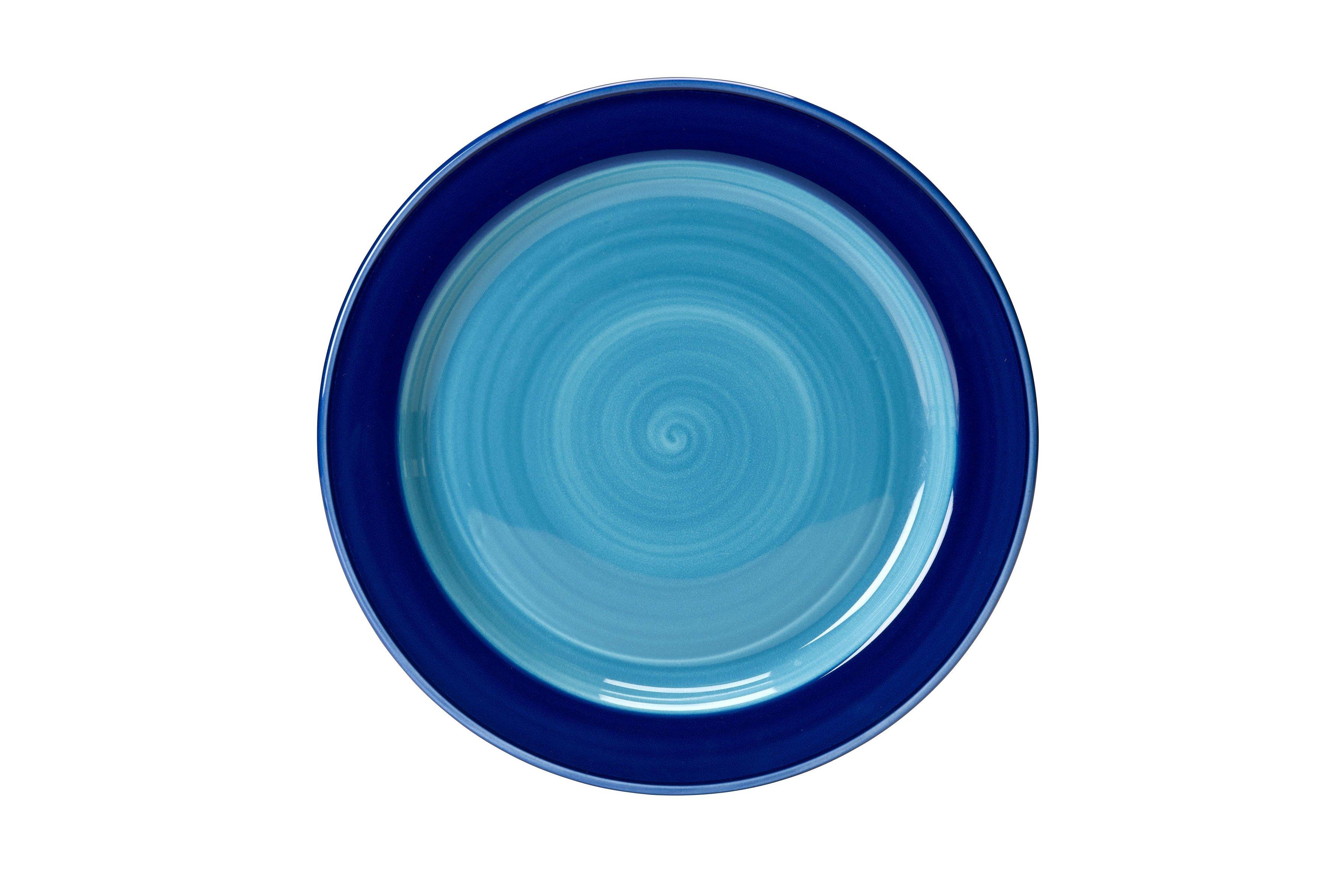 Steelite Freedom Blue (Ceramic) Slimline Plate 23cm