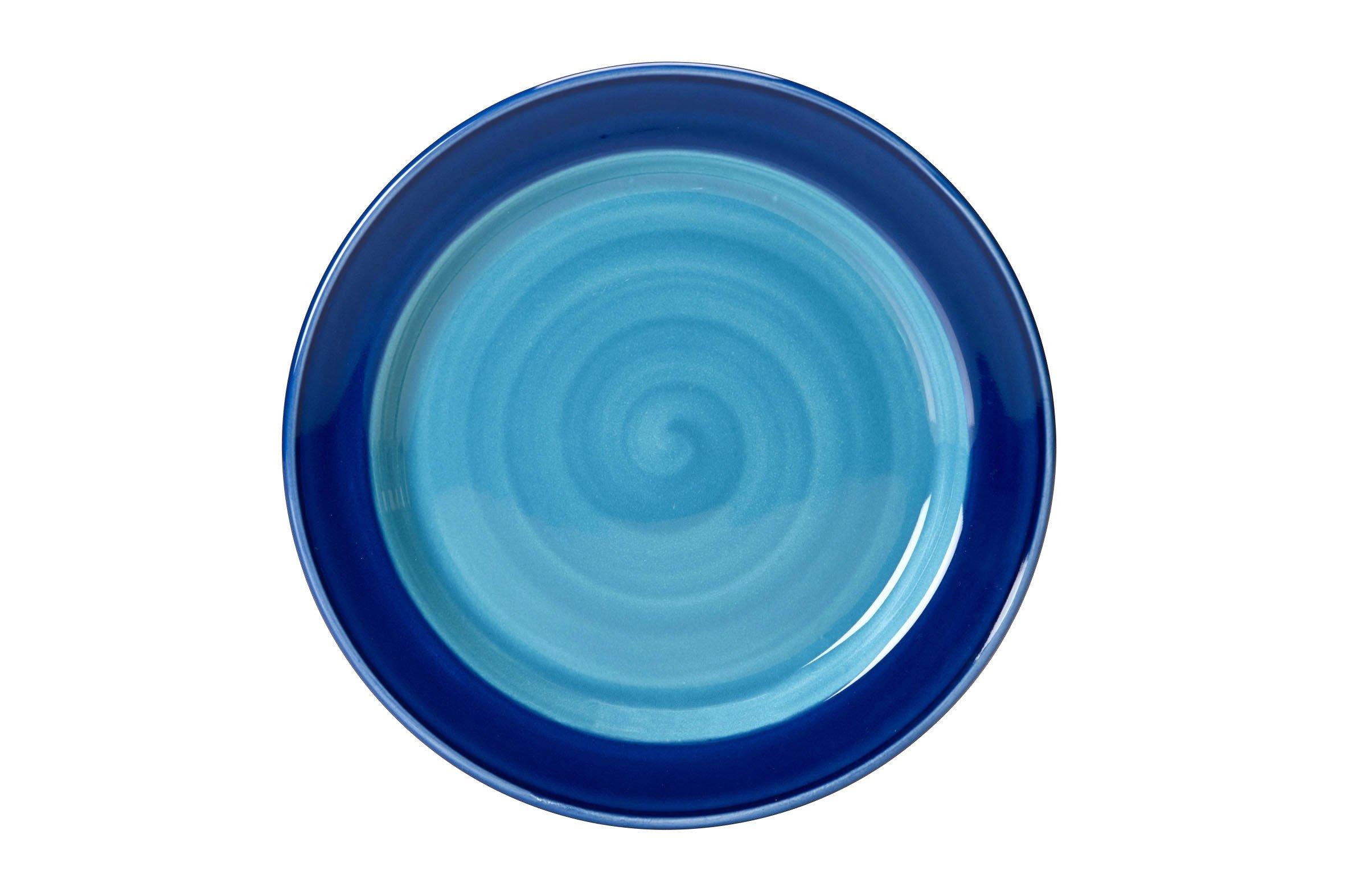 Steelite Freedom Blue (Ceramic) Slimline Plate 15.75cm