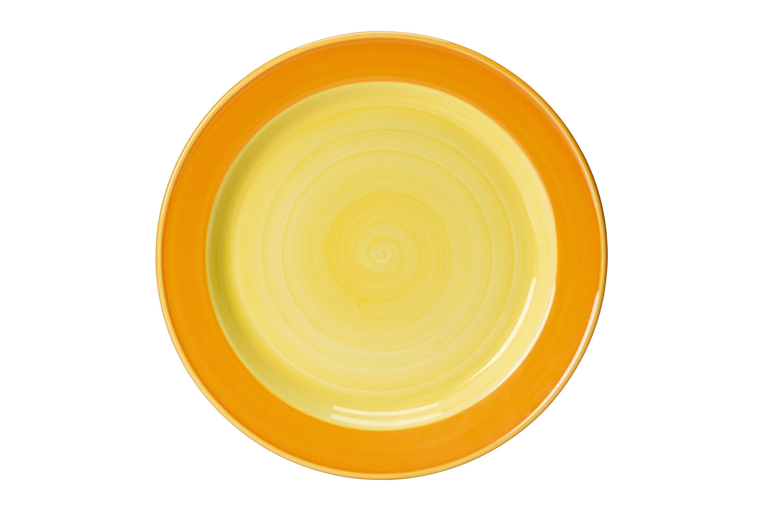 Steelite Freedom Yellow (Ceramic) Slimline Plate 23cm