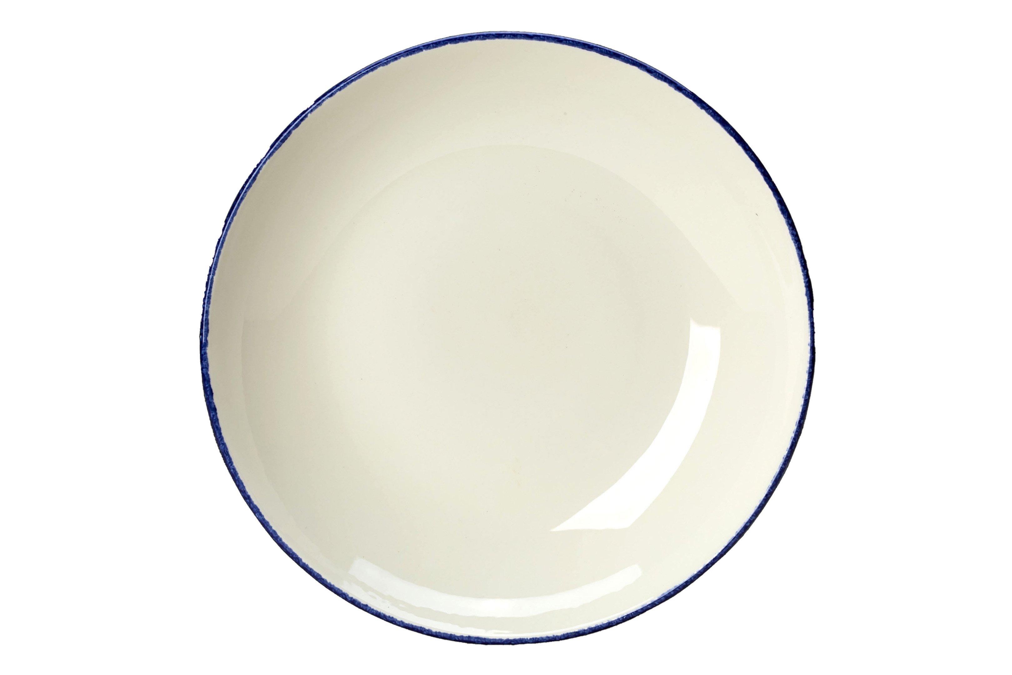 Steelite Blue Dapple Coupe Bowl 25.4cm