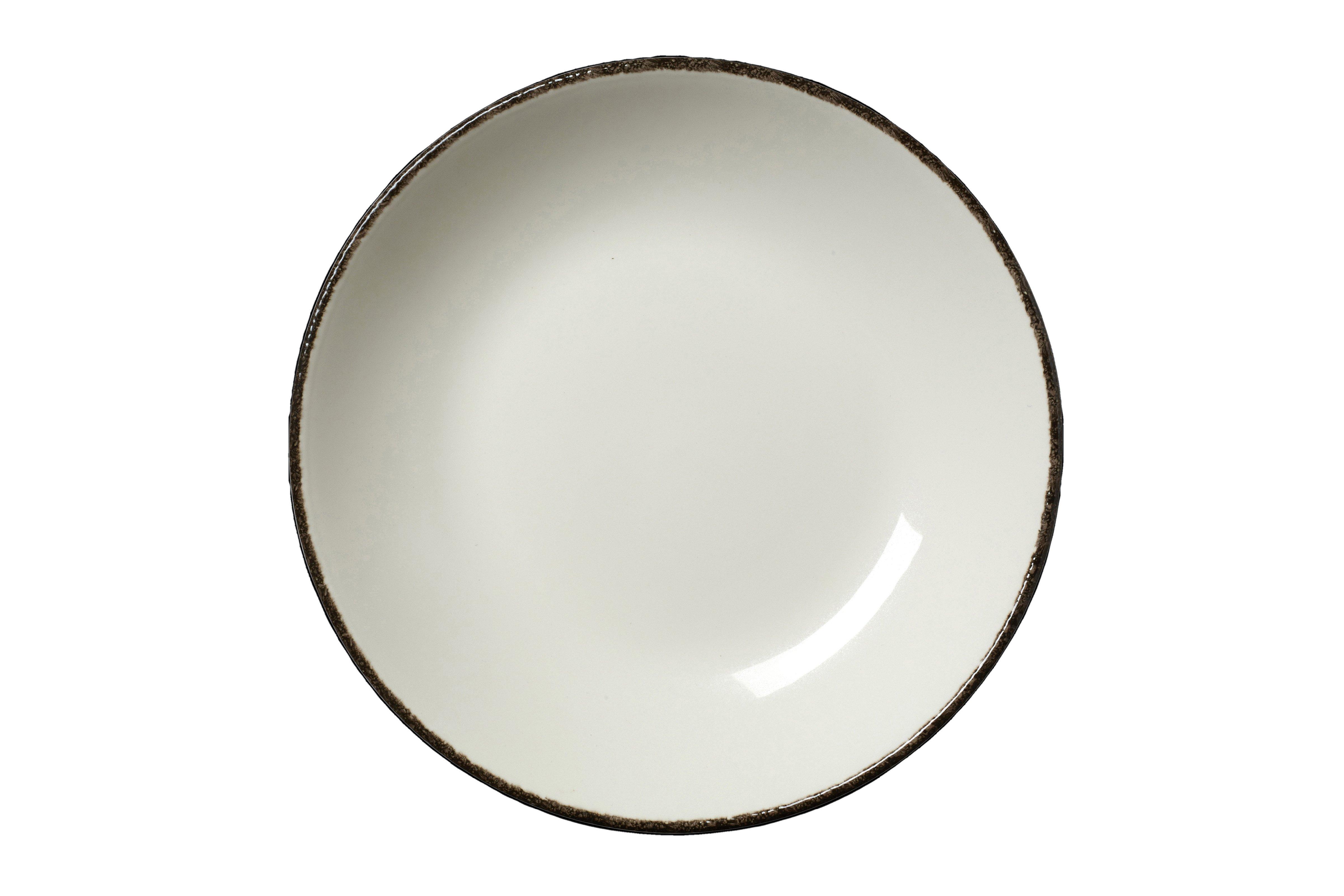 Steelite Charcoal Dapple Coupe Bowl  25.4cm