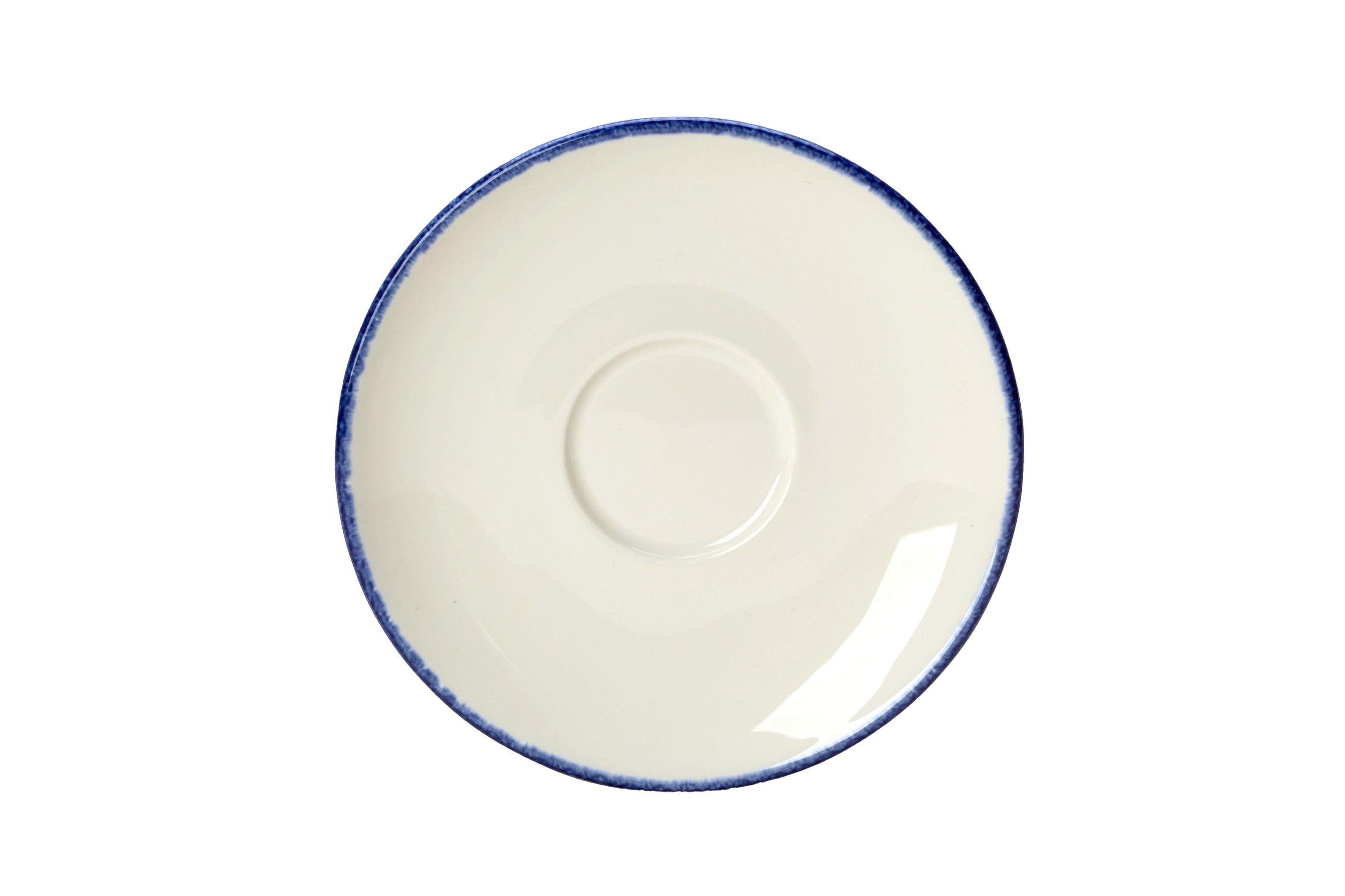 Steelite Blue Dapple Saucer Liv 15cm