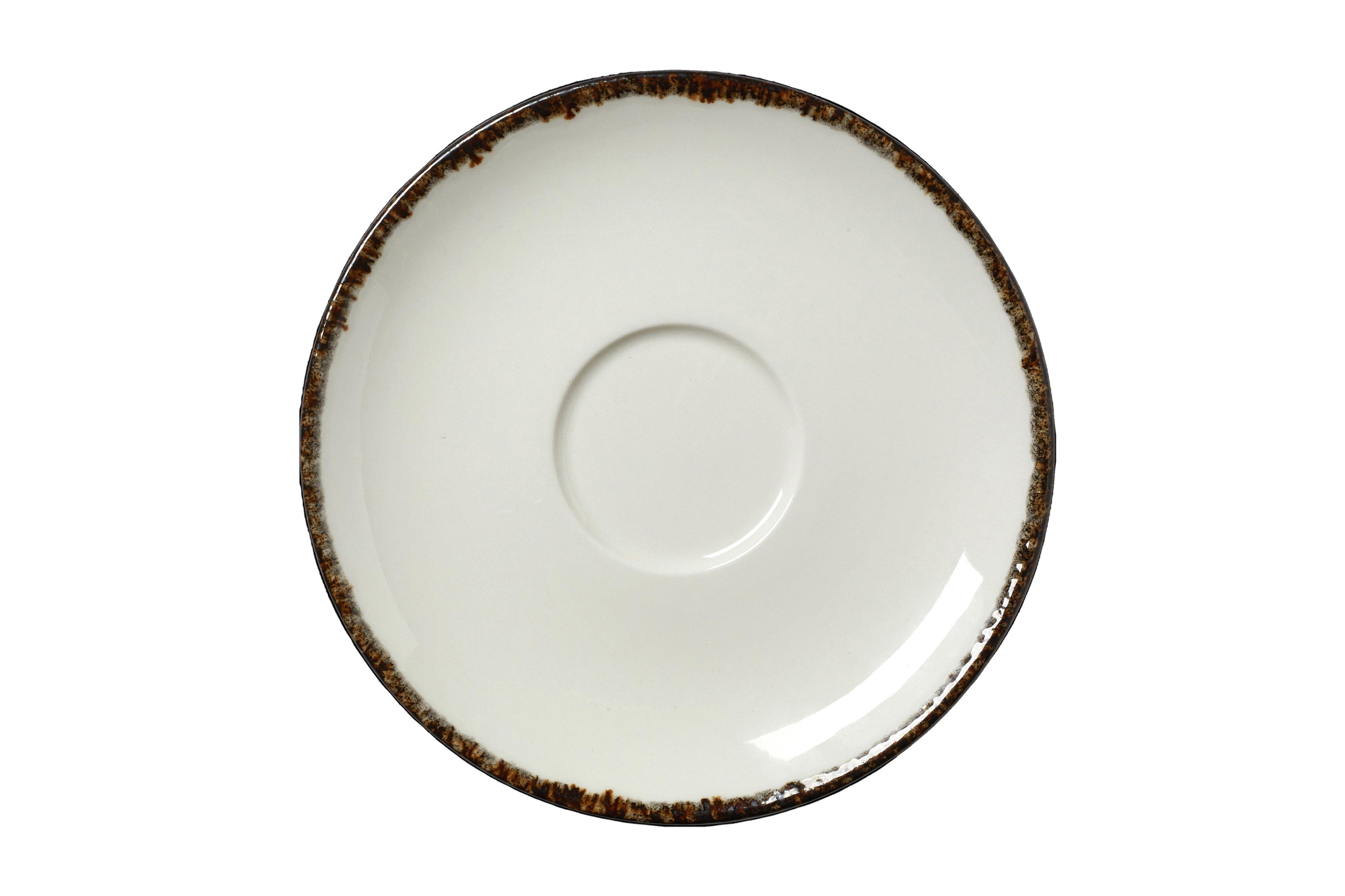 Steelite Charcoal Dapple Saucer LiV 15cm