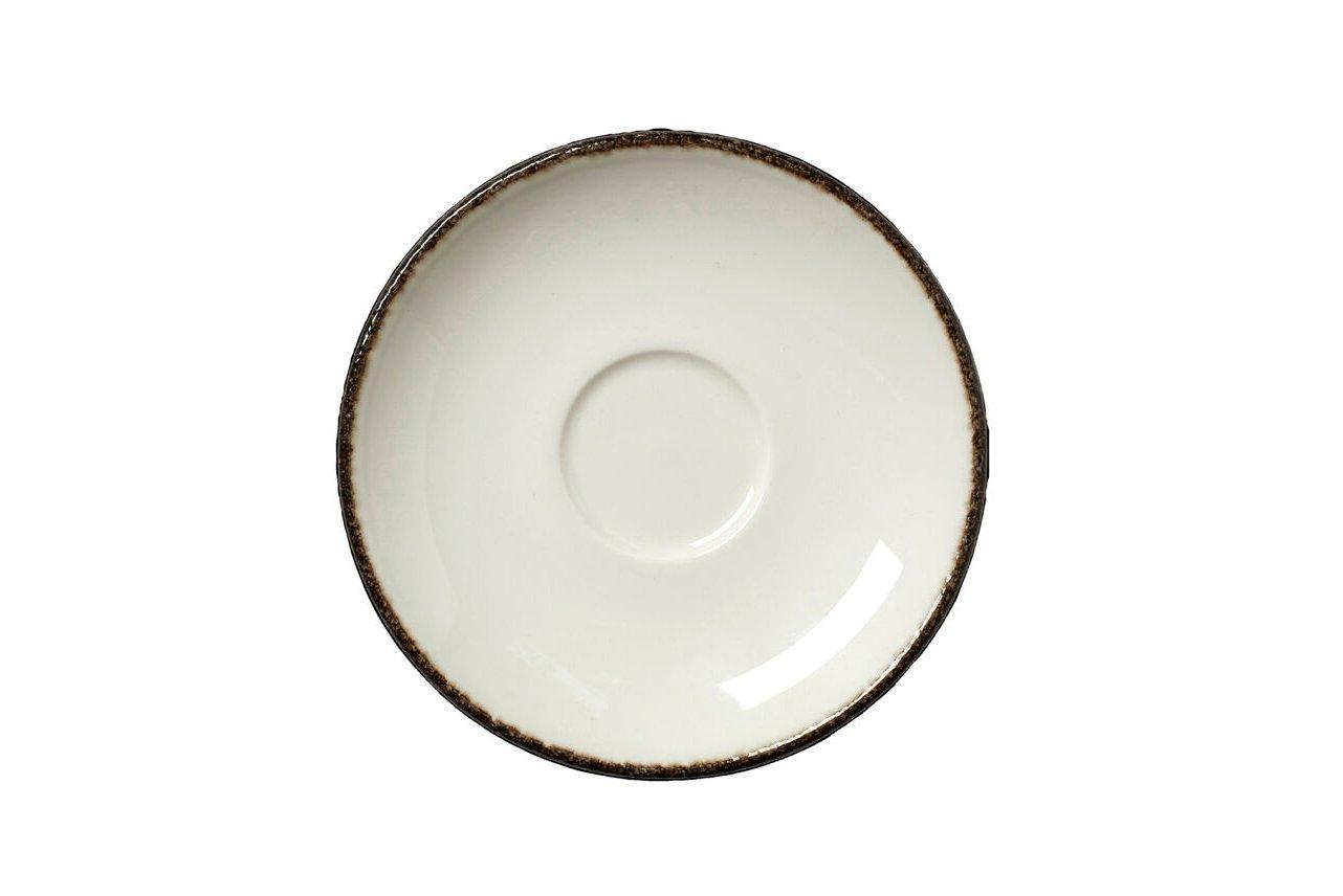 Steelite Charcoal Dapple Liv Saucer 12.5cm