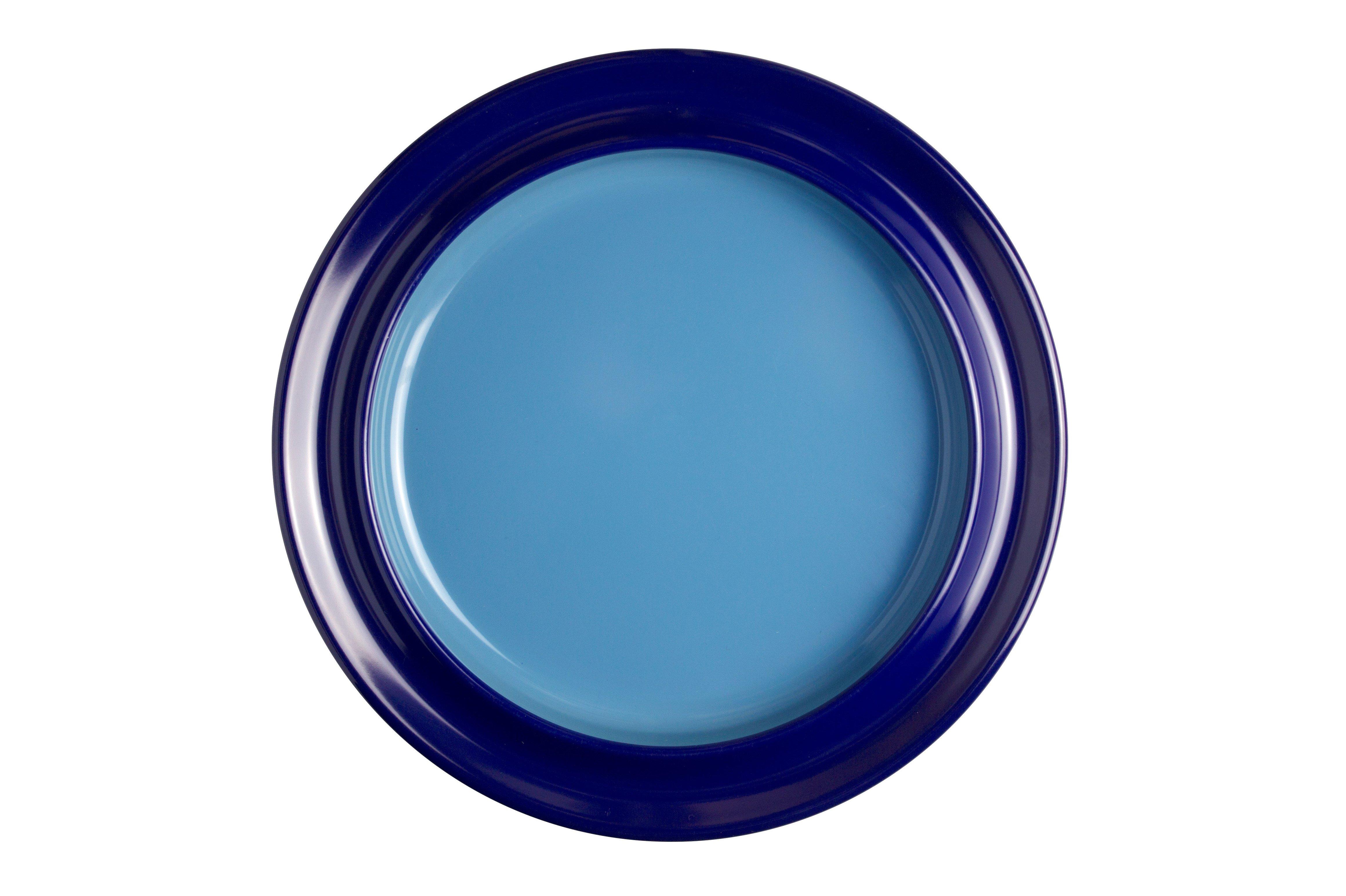 Steelite Freedom Blue (Melamine) Rim Plate 16.5cm