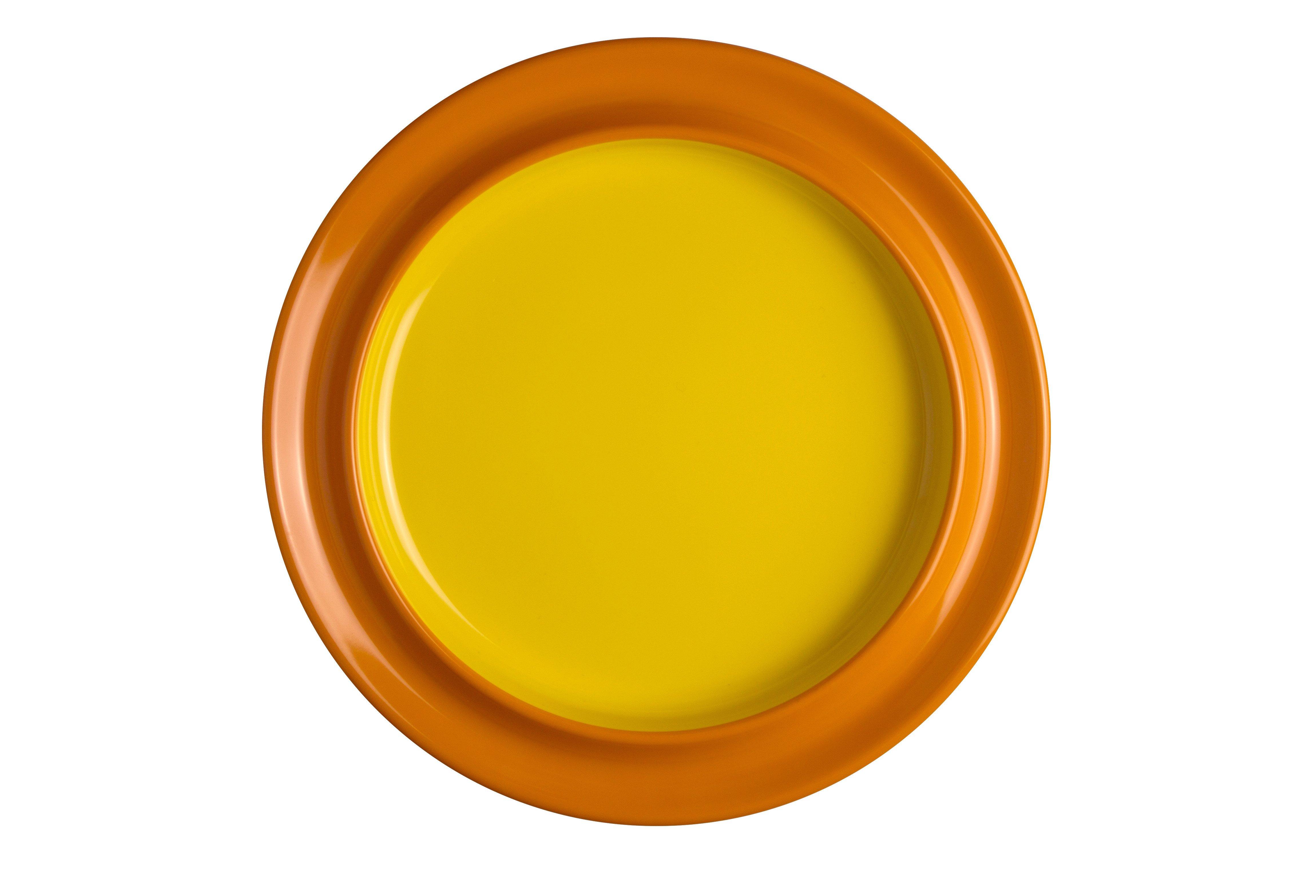 Steelite Freedom Yellow (Melamine) Rim Plate 16.5cm