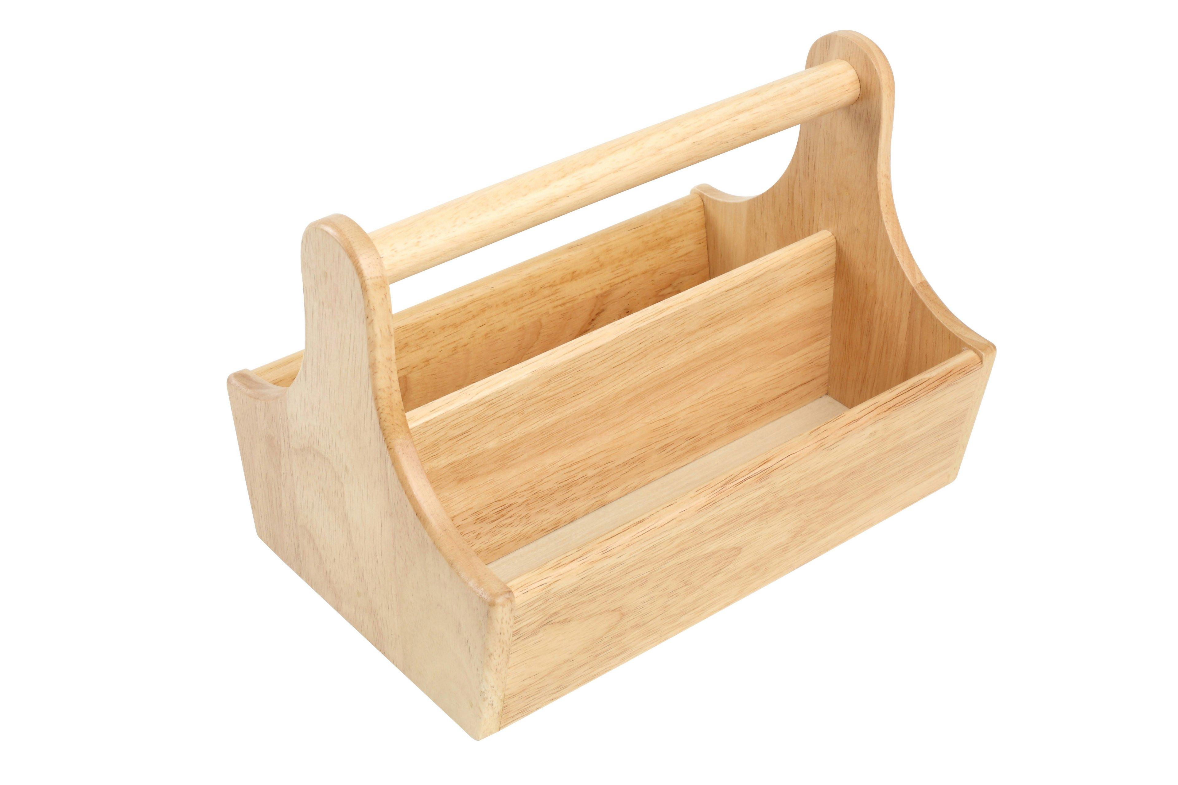 T&G Rectangular Hevea Table Tidy
