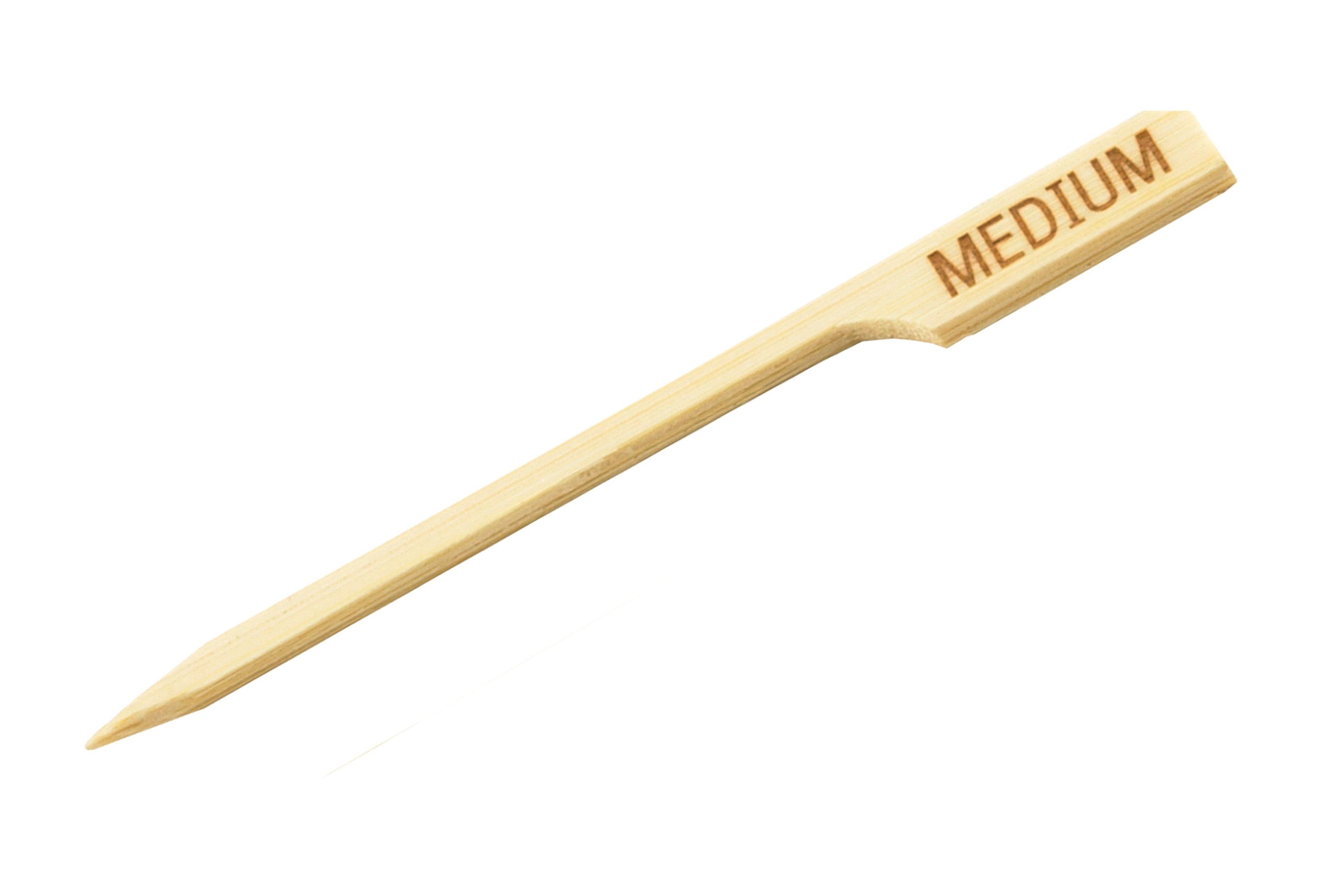 TableCraft Bamboo Meat Pick inscribed 'Medium'