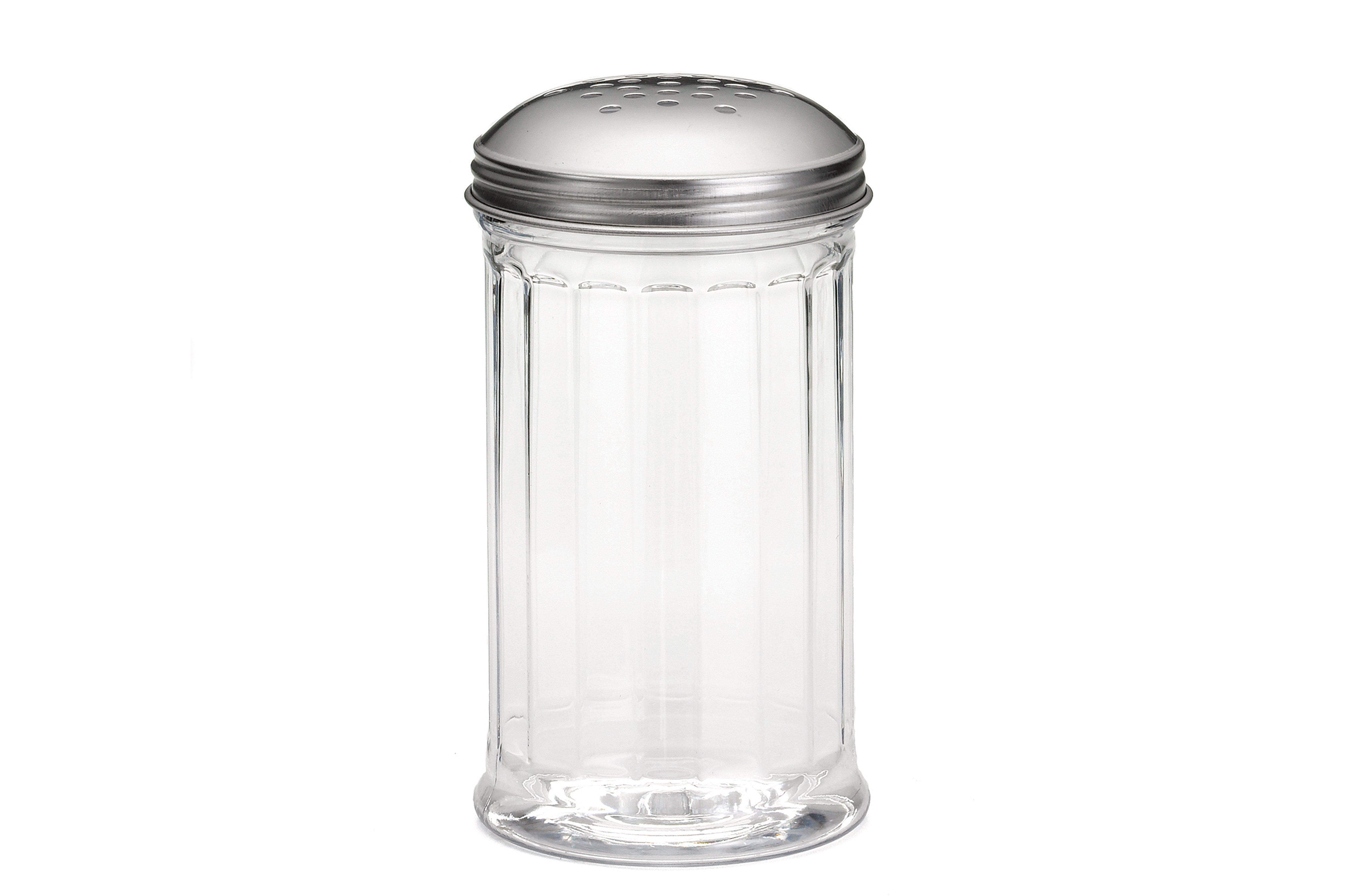 Polycarbonate Shaker with Stainless Steel Perforated Top