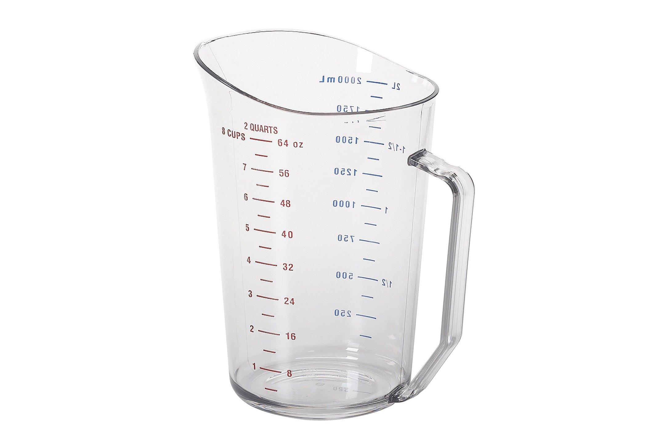 Clear Polycarbonate Measuring Jug 2ltr