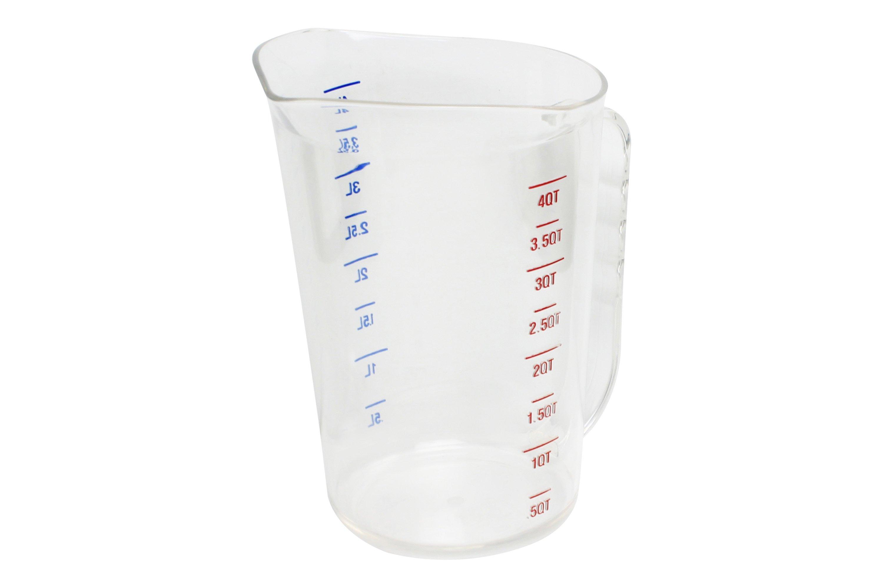 Clear Polycarbonate Measuring Jug 4ltr