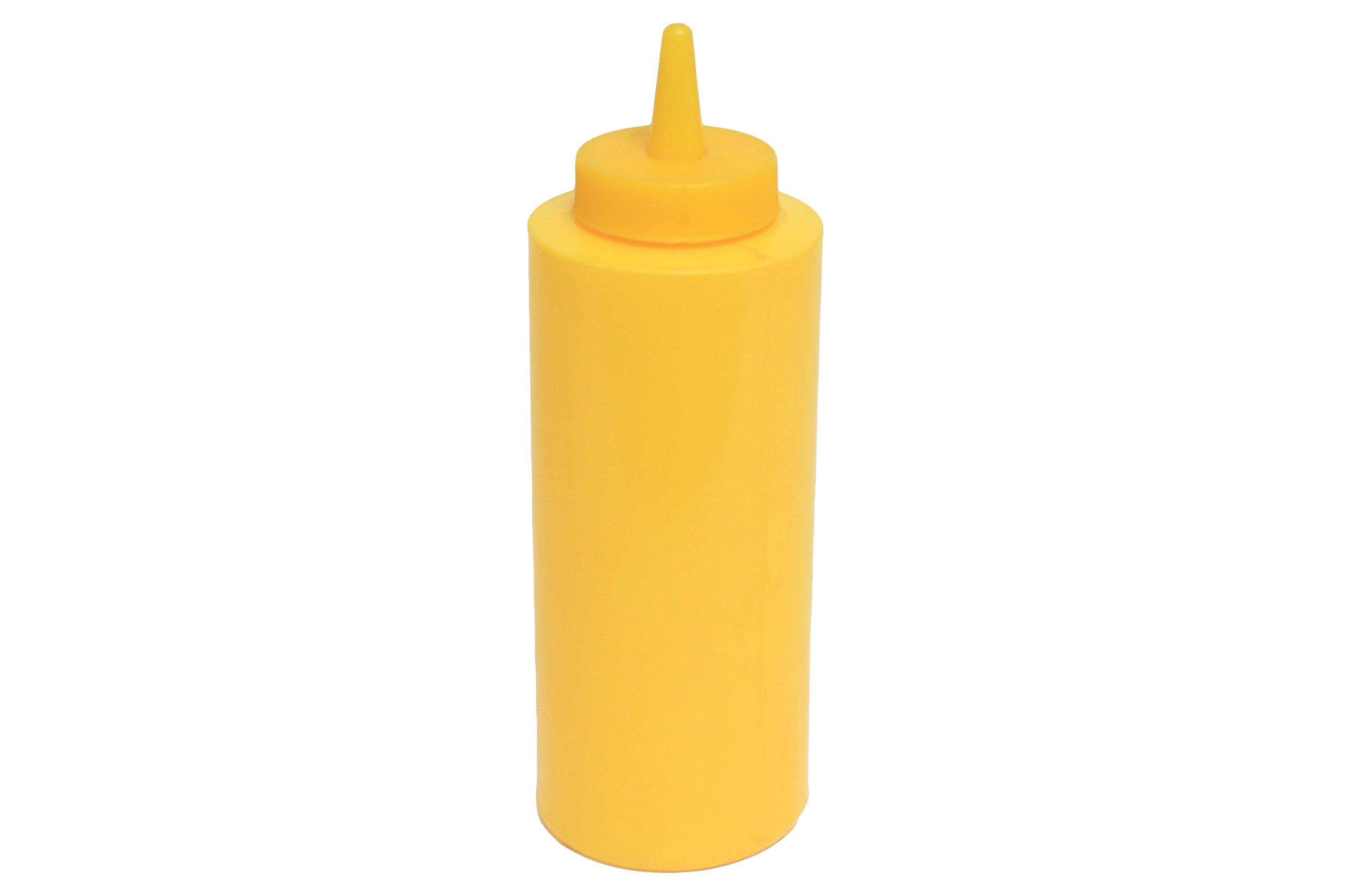 Yellow Squeezy Sauce Bottle 360ml