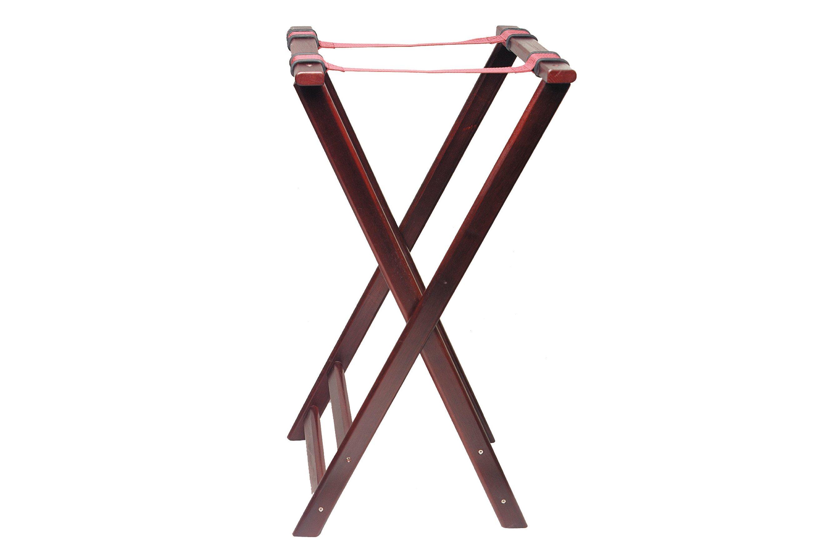 Wooden Serving Tray Stand