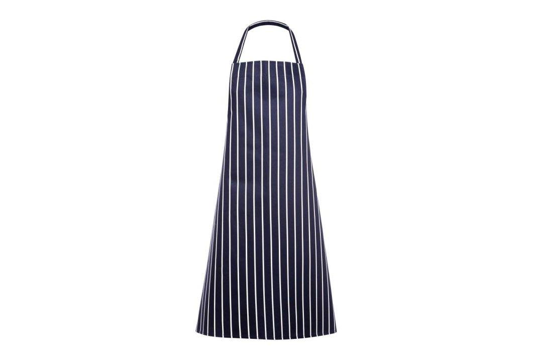 Striped Butchers Bib Apron