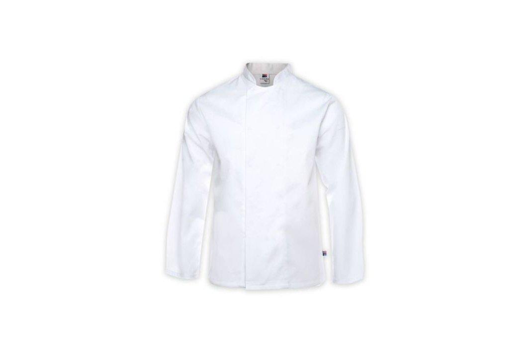 White Long Sleeve Jacket- Medium