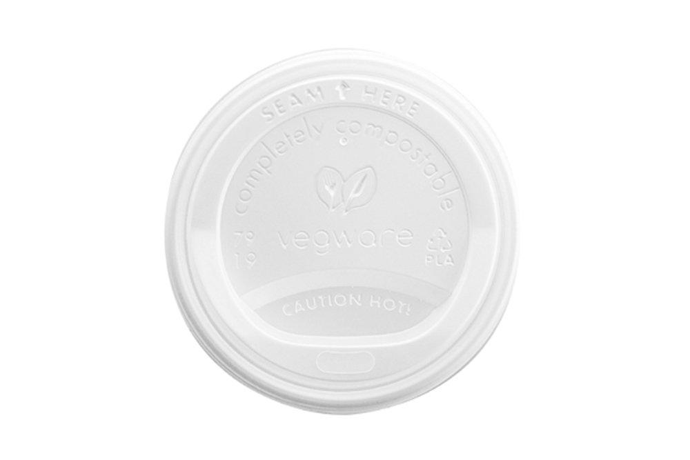 Vegware Lid for 230ml (8oz) Hot Cup