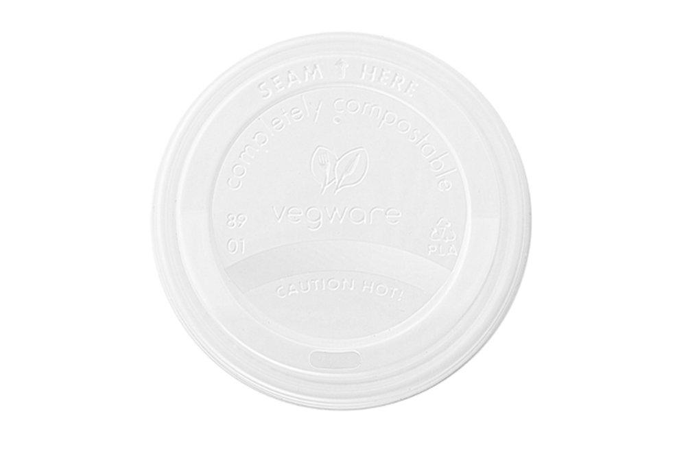 Vegware Sip Through Lid for 340ml (12oz) Hot Cup