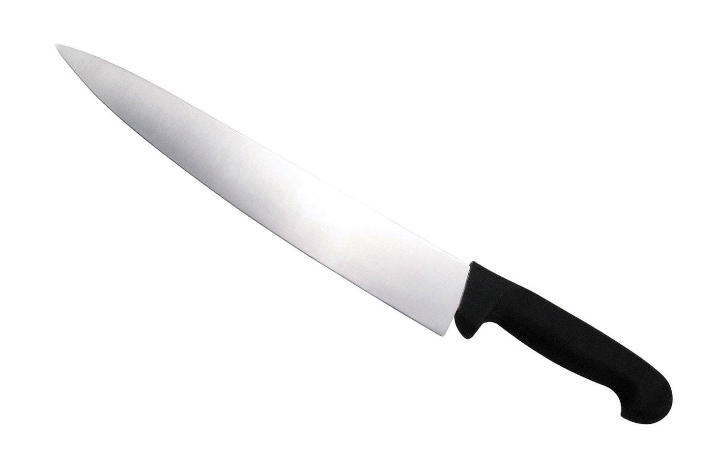 Black Cooks Knife 30cm