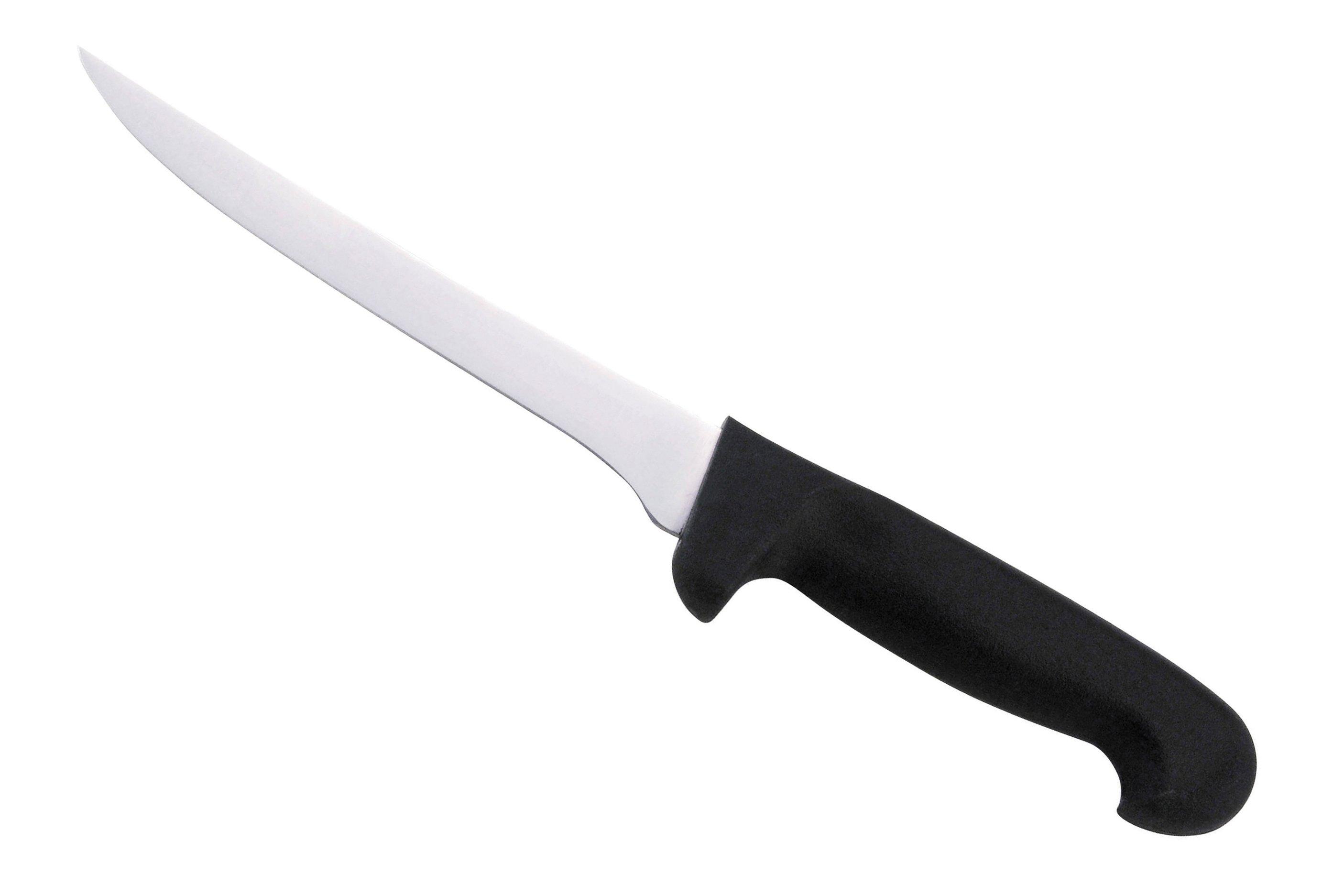 Black Boning Semi Flexible Knife 15cm