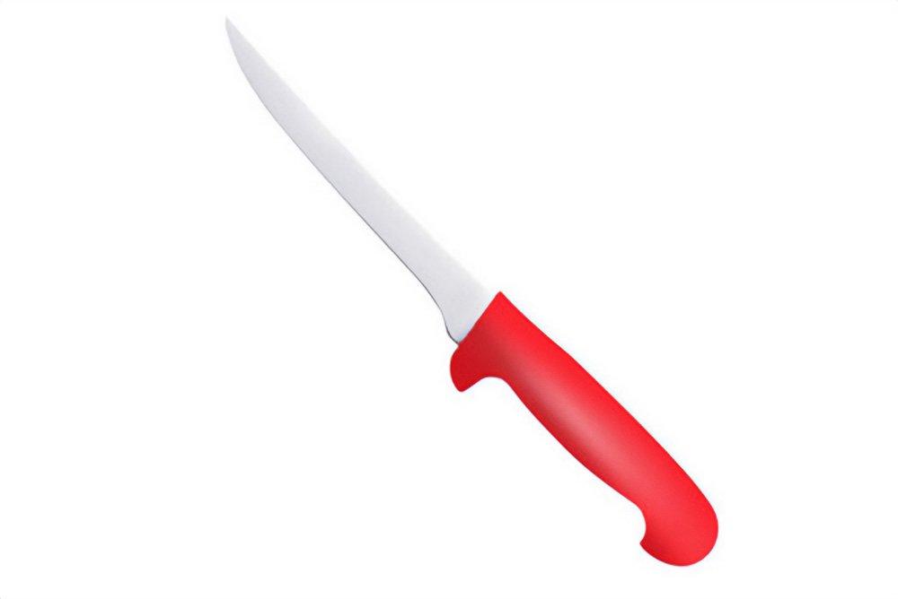 Red Boning Semi Flexible Knife 15cm