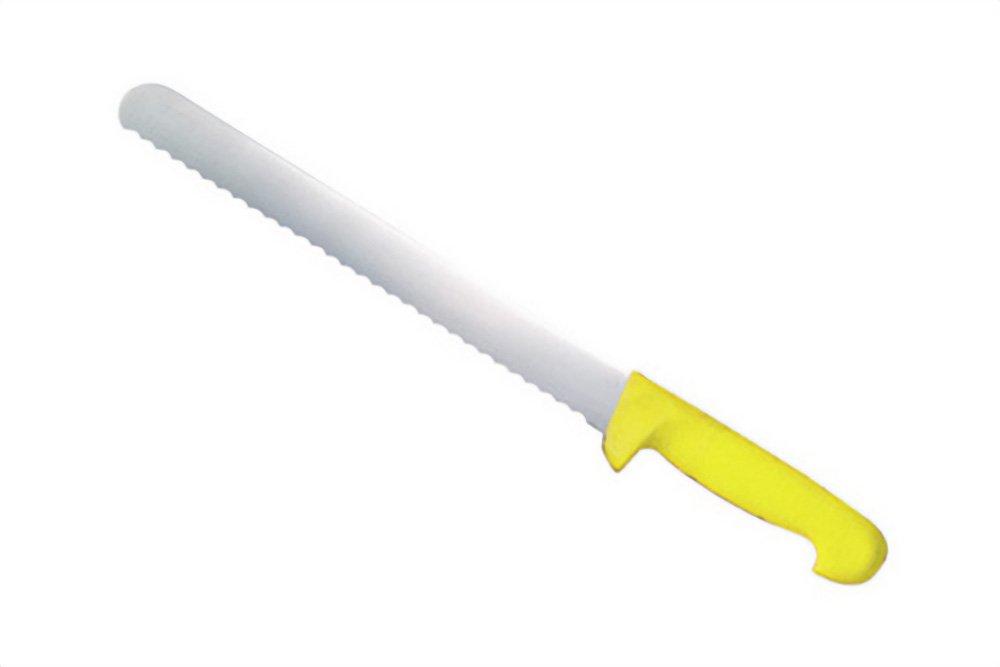 Yellow Slicer Serrated 25.4cm