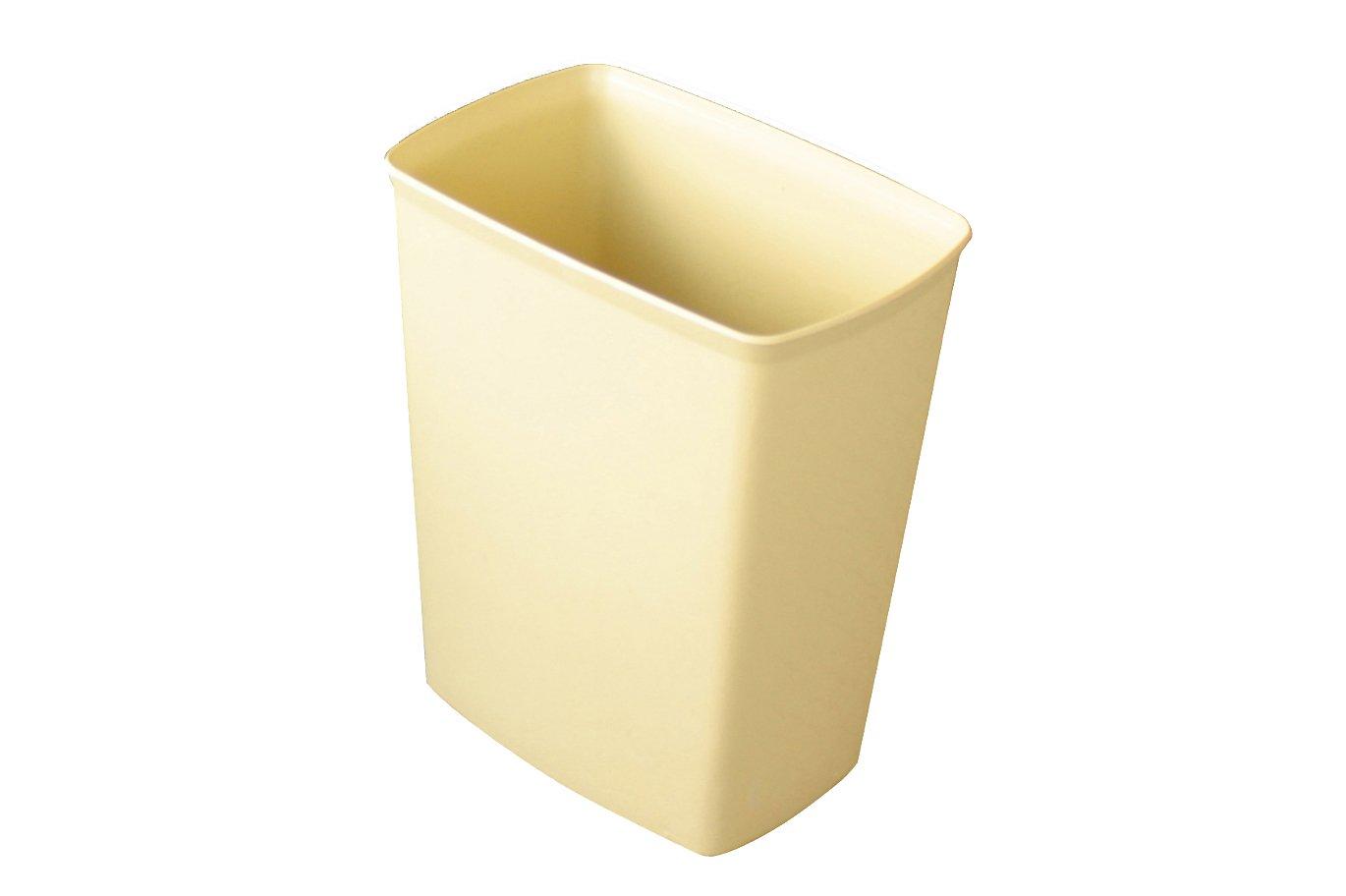 Beige Fire Resistant Waste Bin 6.6ltr