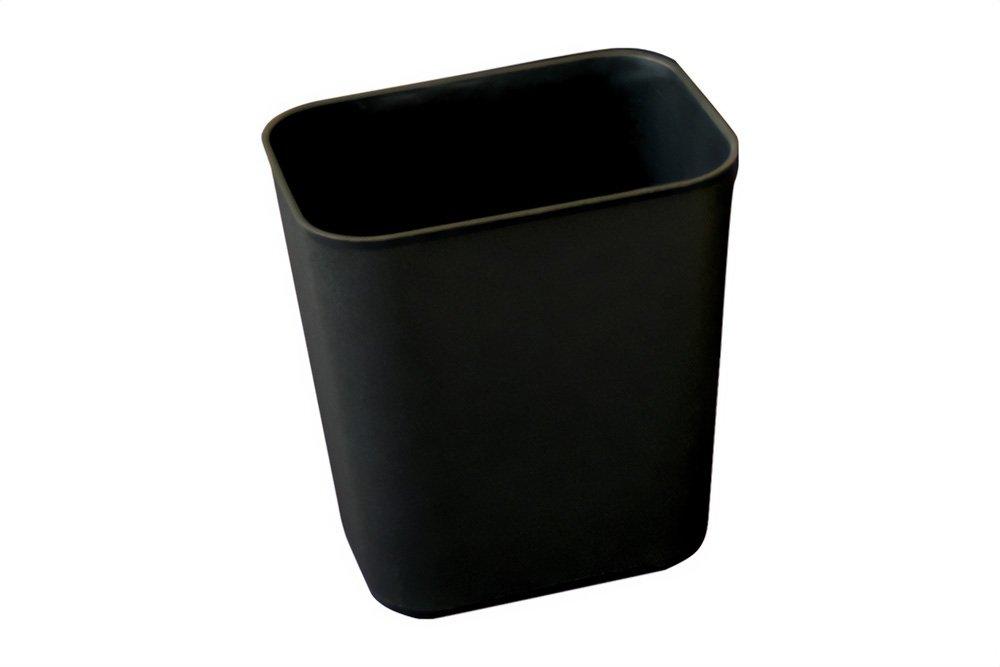 Black Fire Resistant Waste Bin
