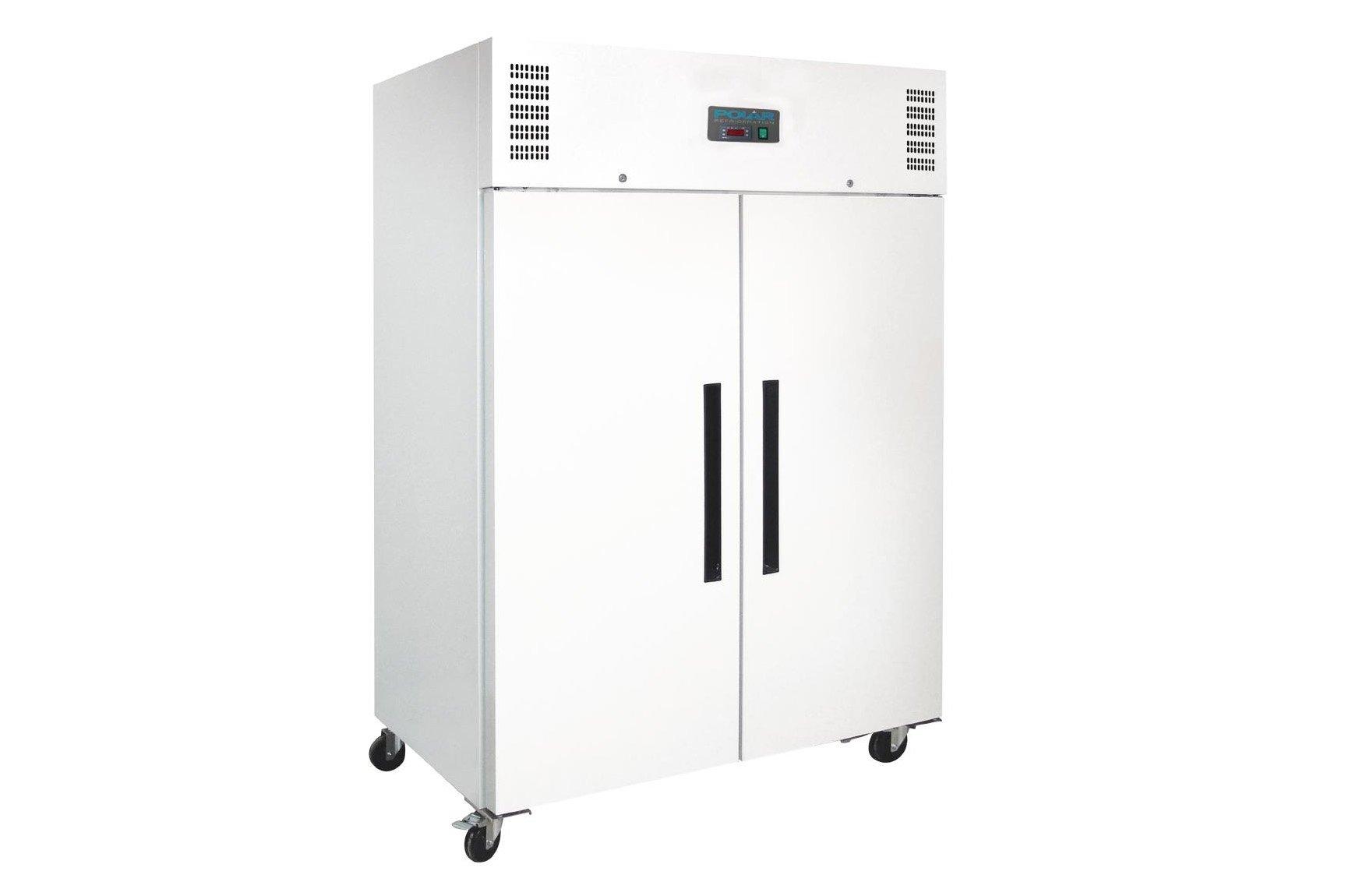 Polar CC663 Dbl Door Fridge Wht 1200L