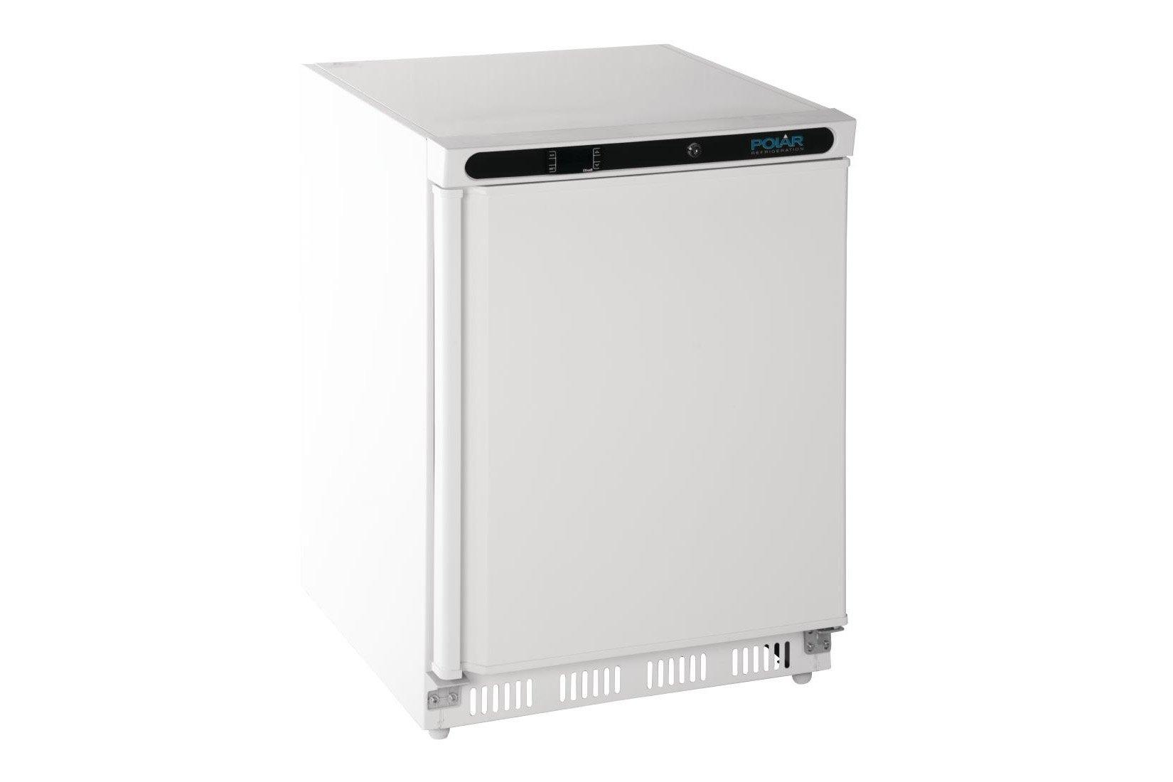 Polar CD611 White Undercounter Freezer 140 Litre