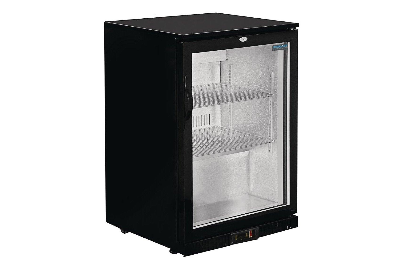 Polar GL001 Black Hinged Single Door Bottle Cooler
