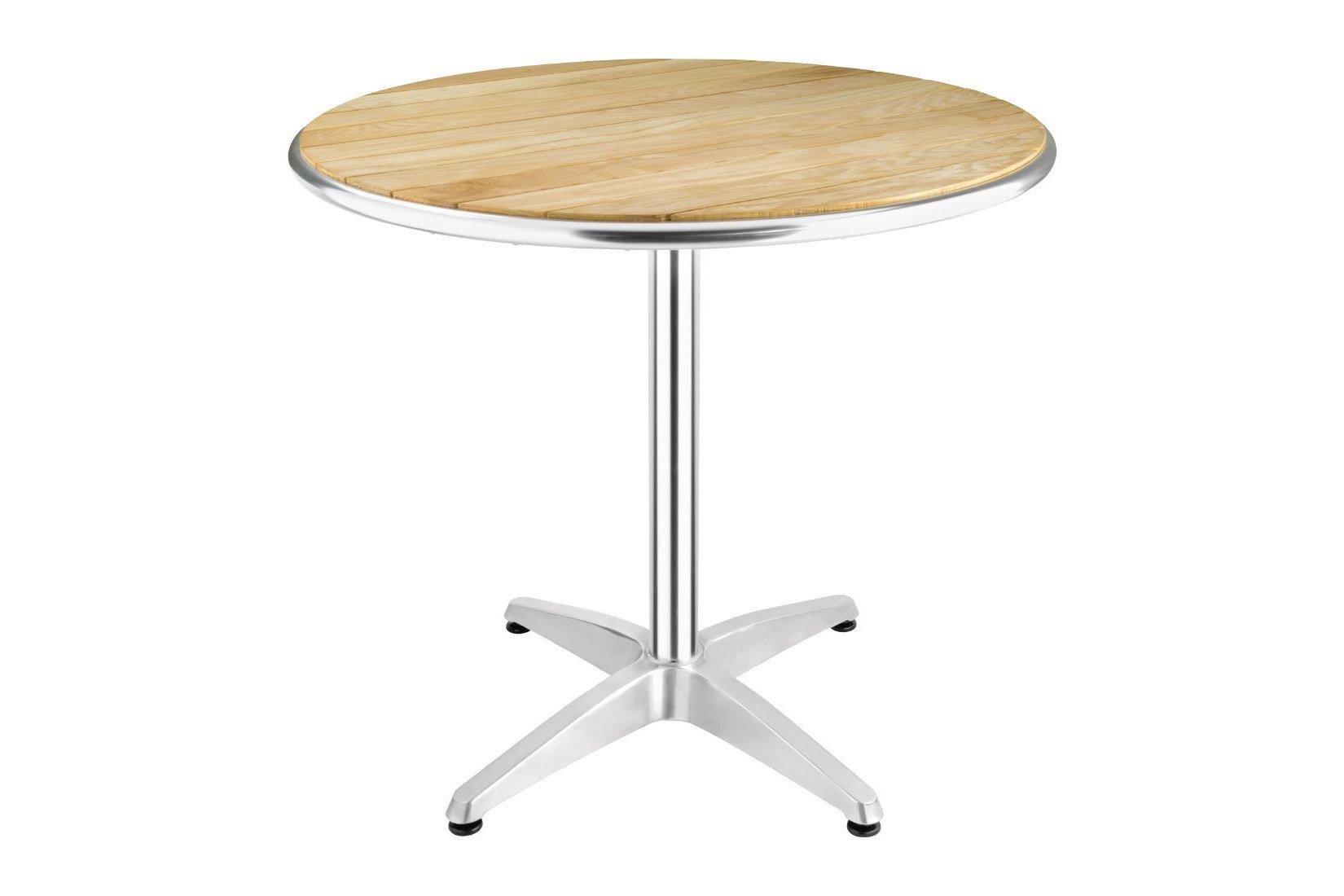 Ash Top Round Pedestal Table