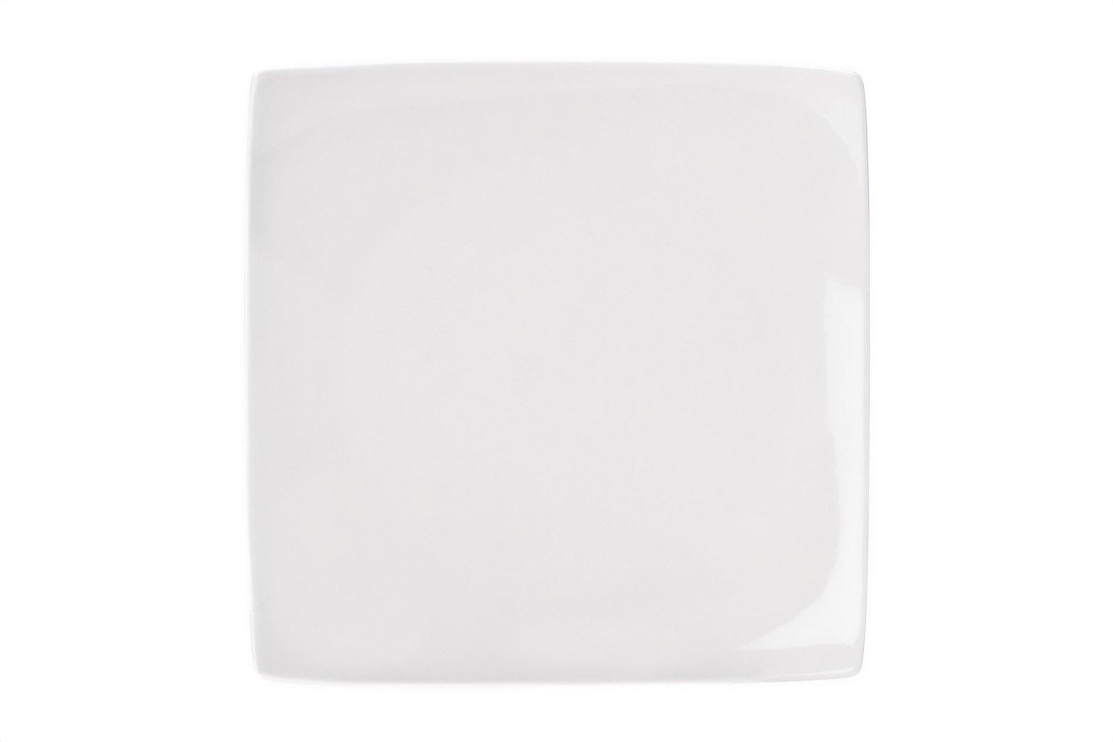 Utopia Pure White Square Plate 27.5cm