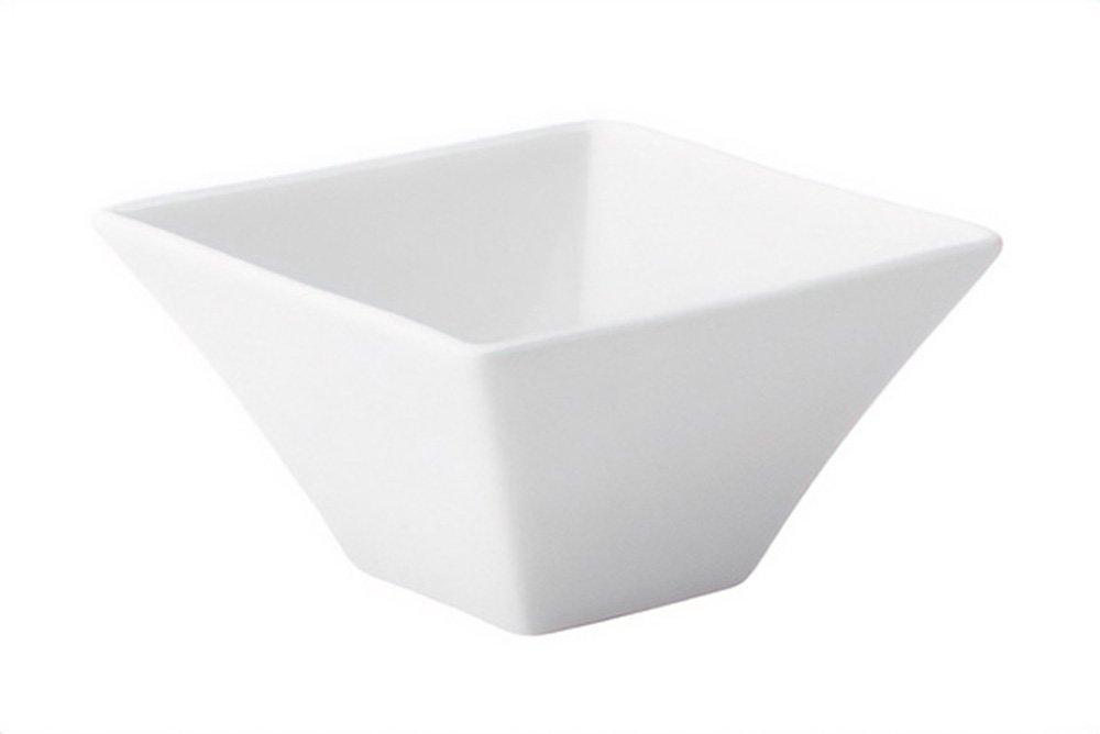 Utopia Pure White Square Bowl 370ml
