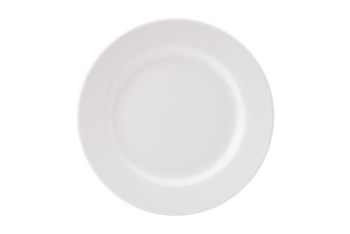 Utopia Pure White Wide Rim Plate 20.25cm