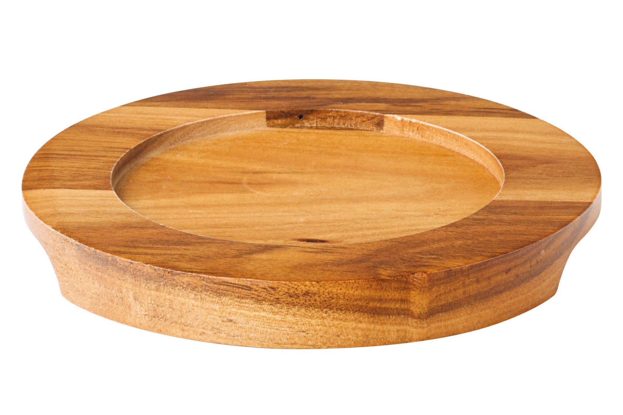 Utopia Round Wood Board 14.2cm